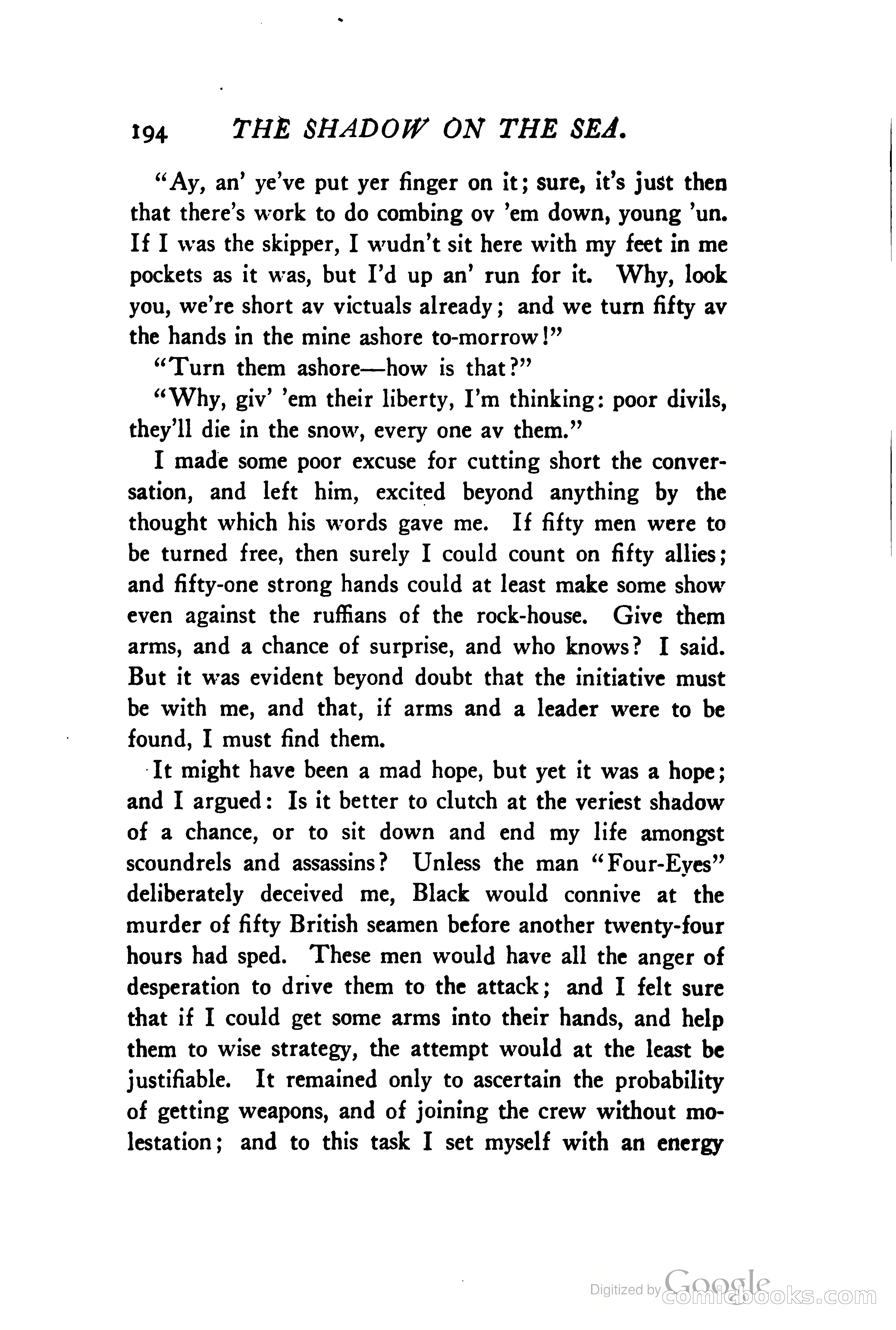 The Shadow on the Sea — page 203 of 308