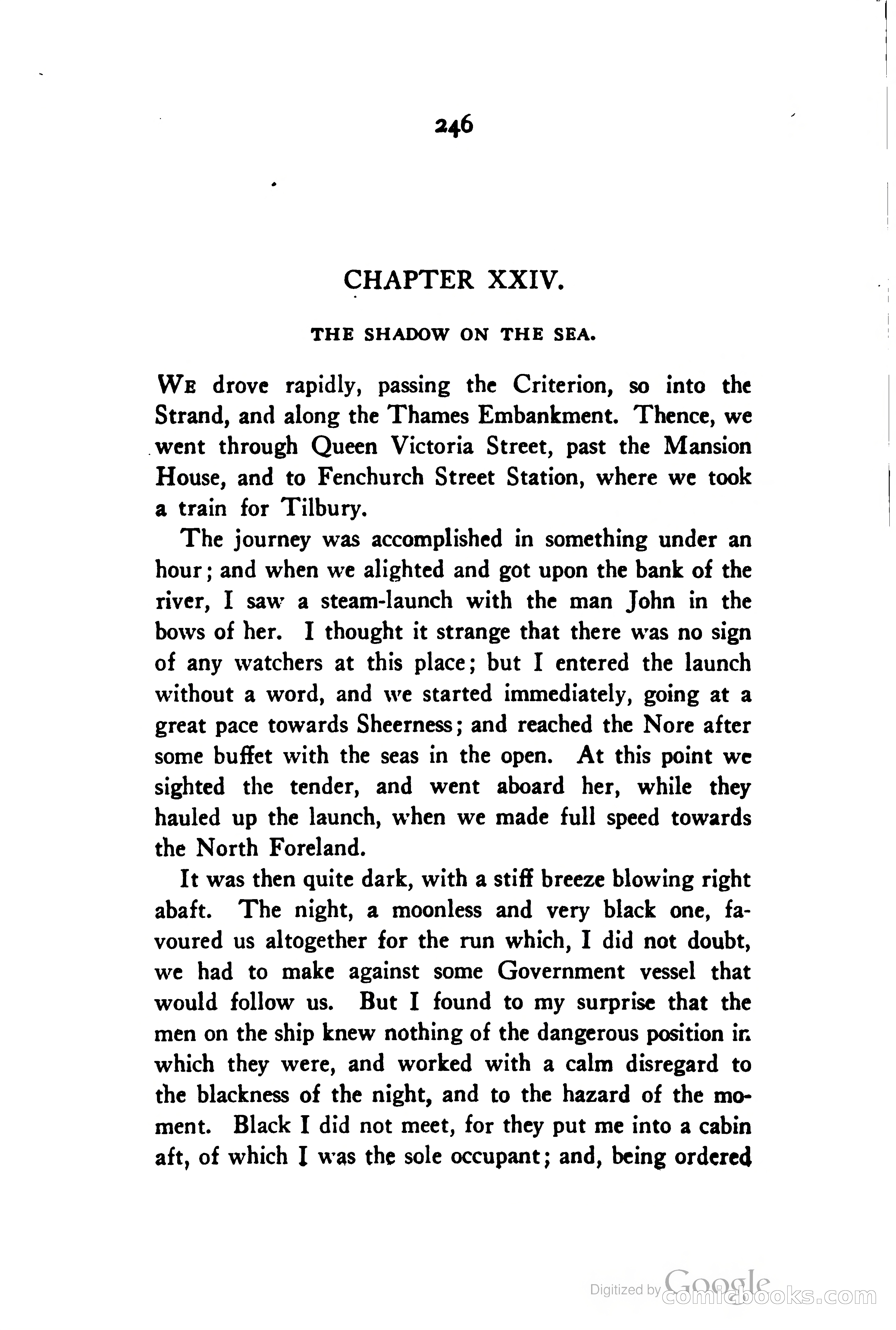 The Shadow on the Sea — page 255 of 308