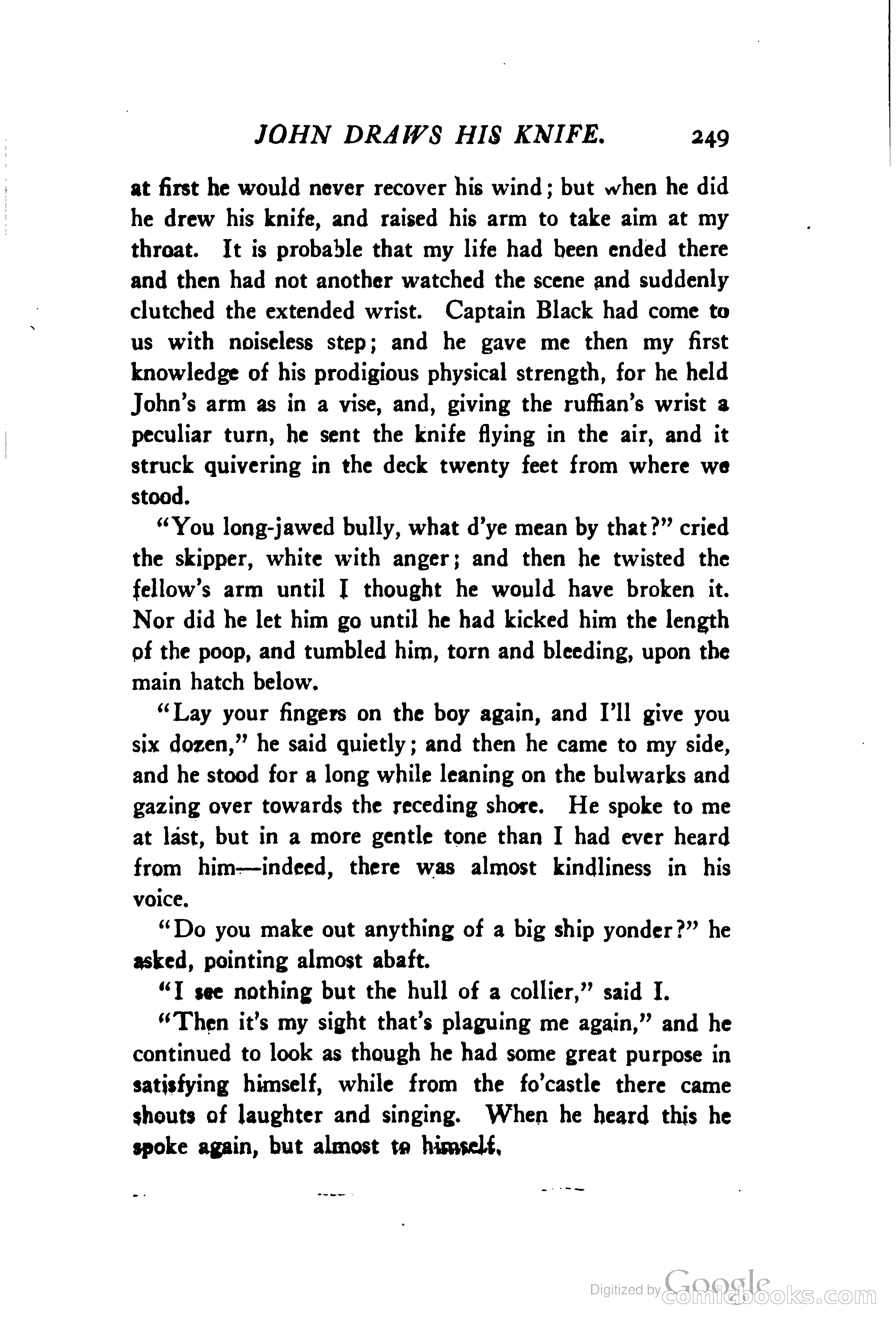 The Shadow on the Sea — page 258 of 308