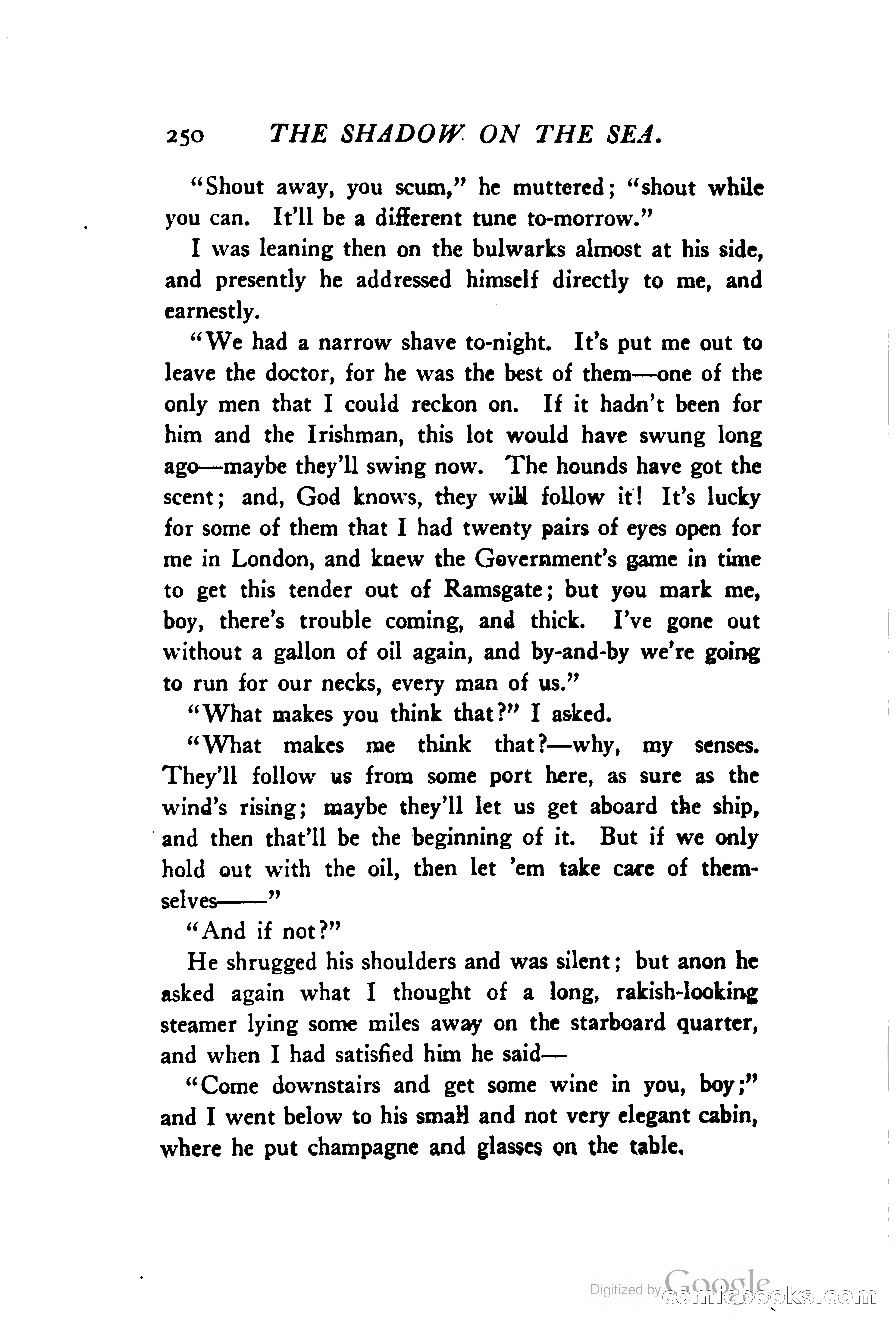 The Shadow on the Sea — page 259 of 308