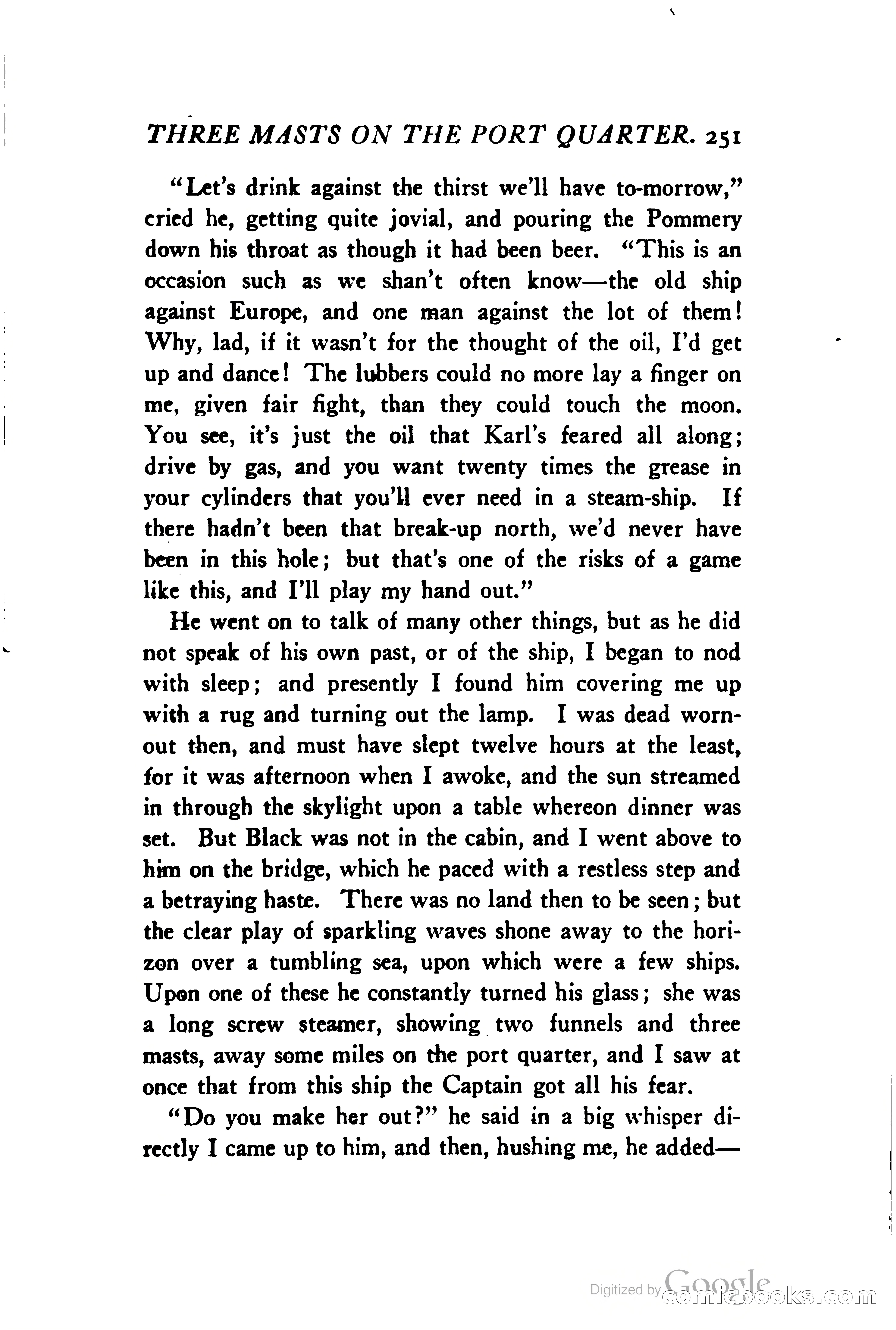 The Shadow on the Sea — page 260 of 308