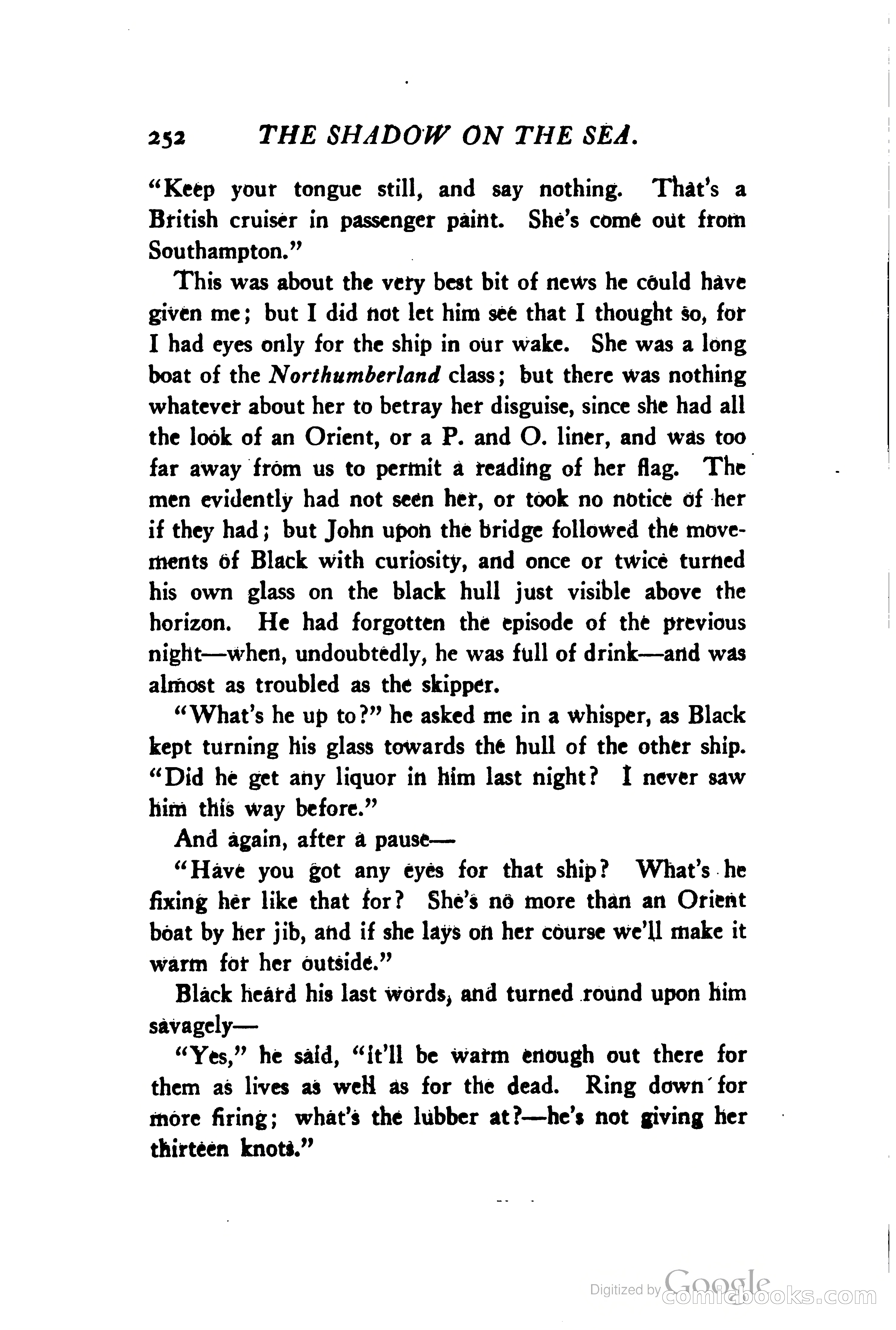 The Shadow on the Sea — page 261 of 308