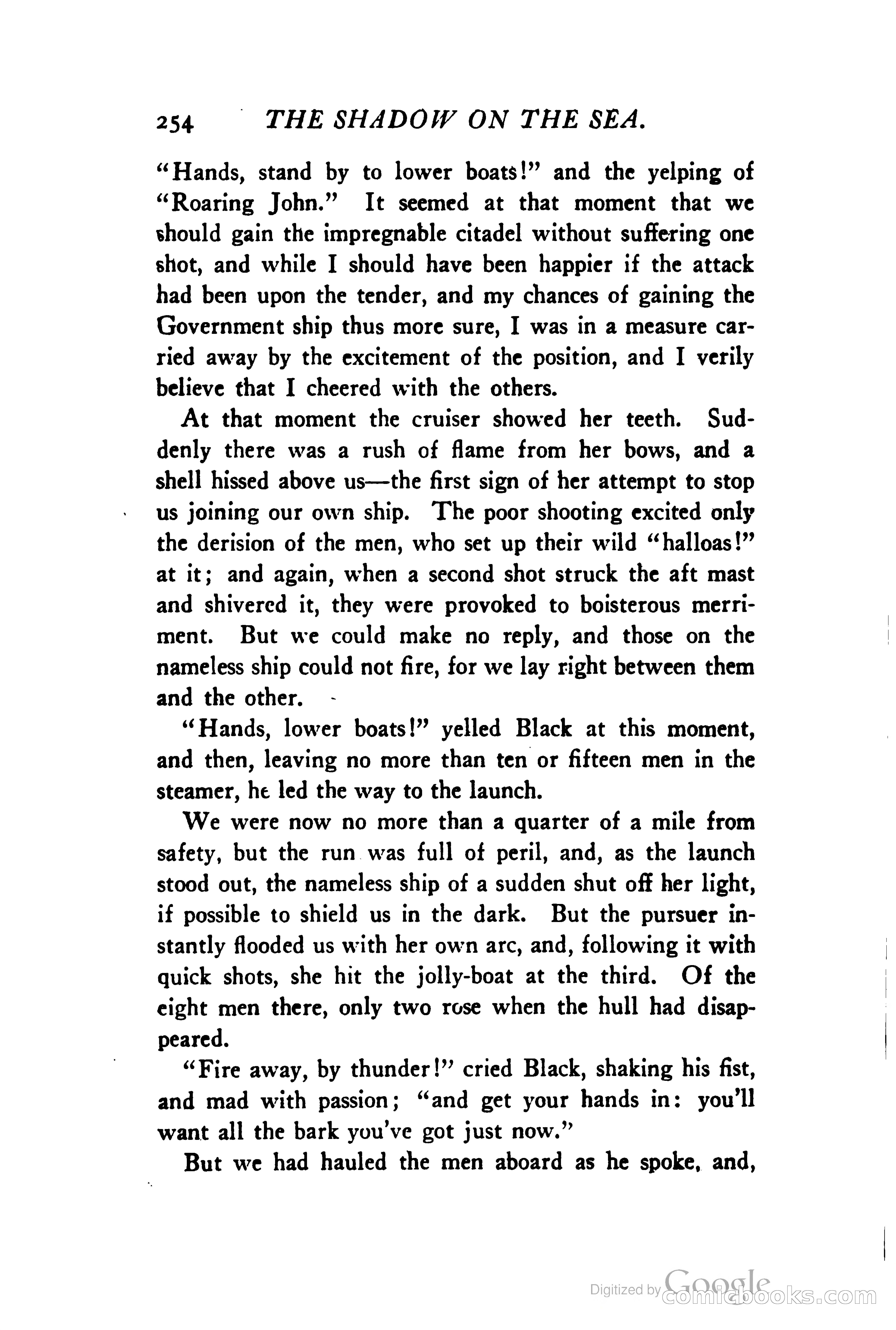 The Shadow on the Sea — page 263 of 308
