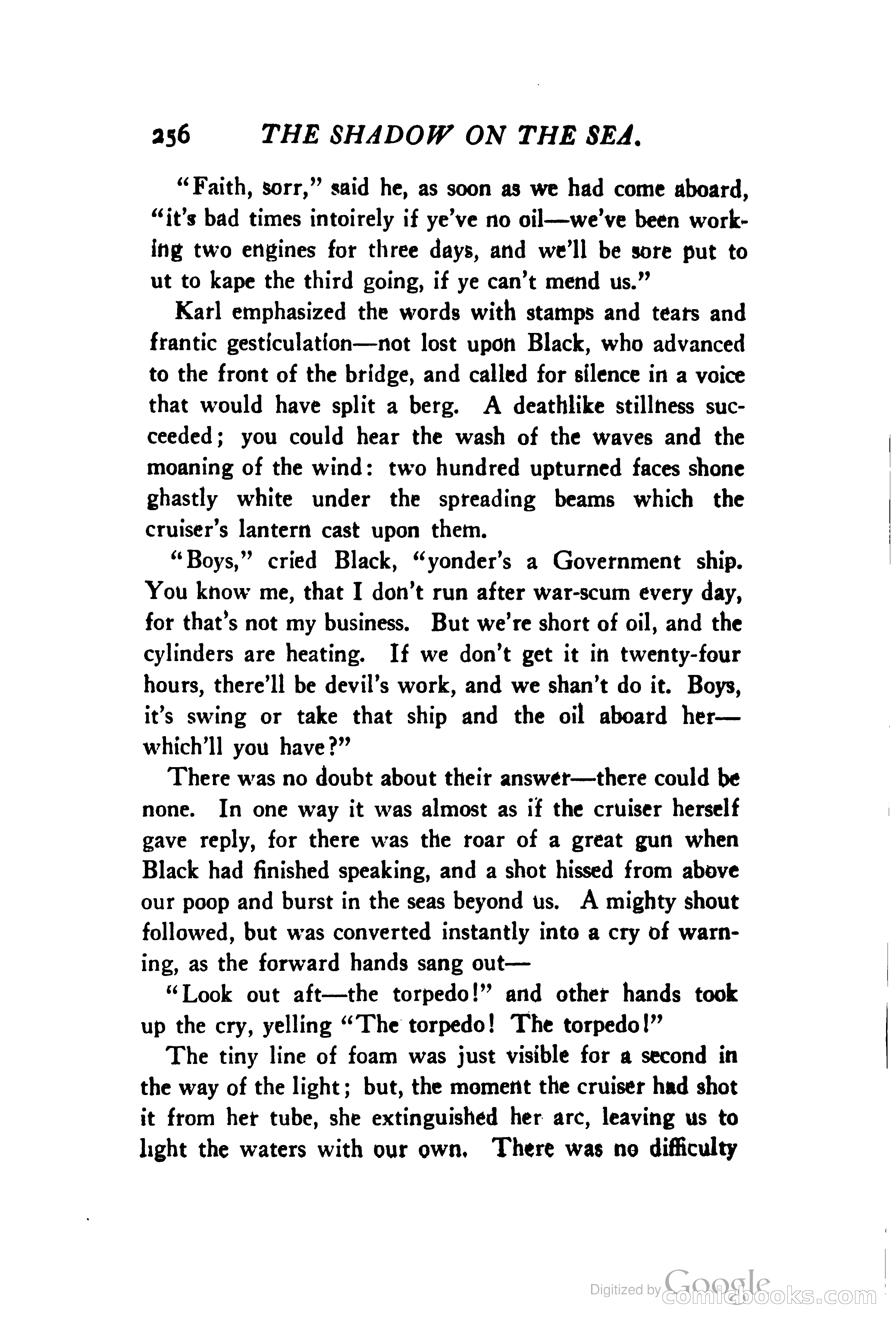 The Shadow on the Sea — page 265 of 308