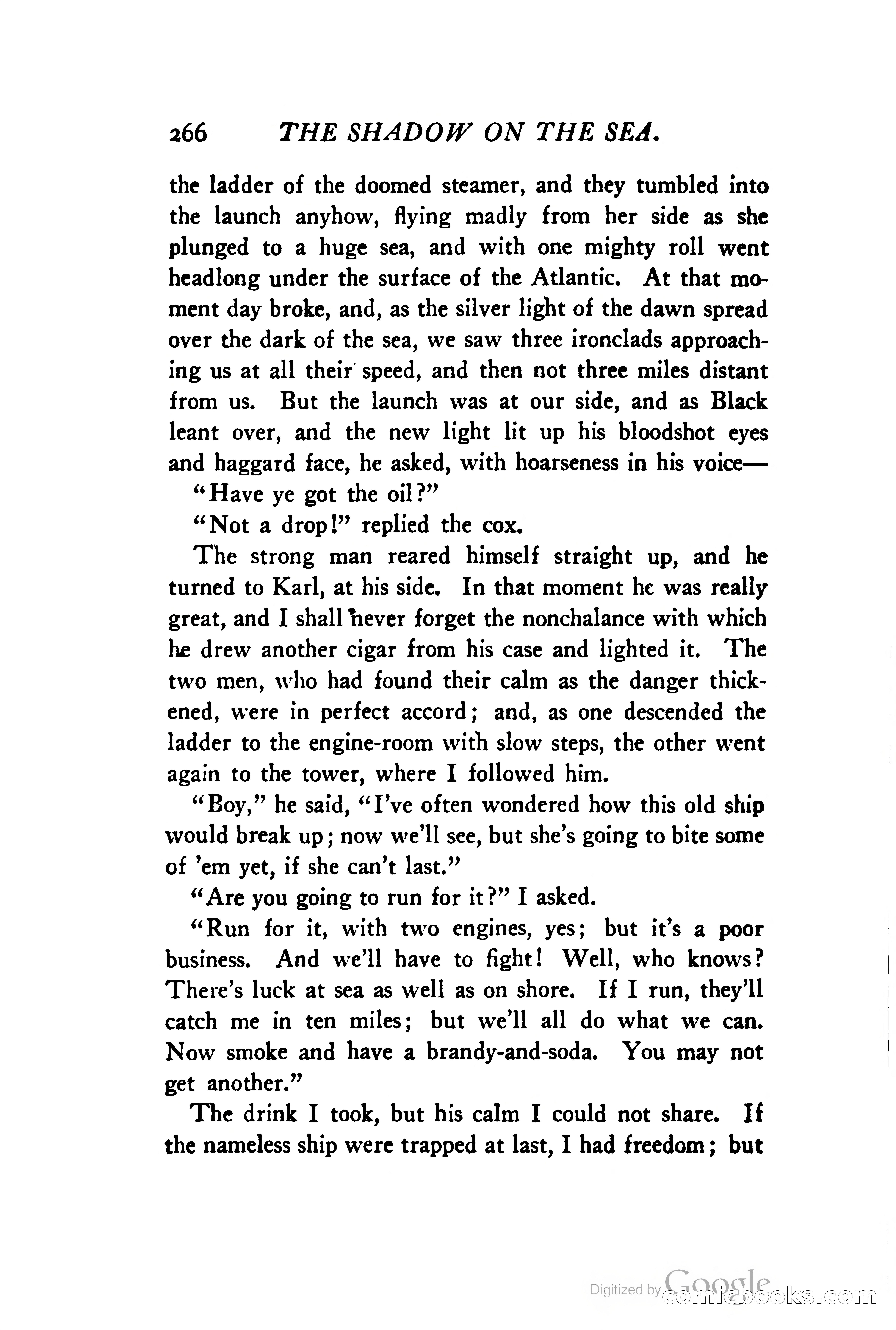 The Shadow on the Sea — page 275 of 308