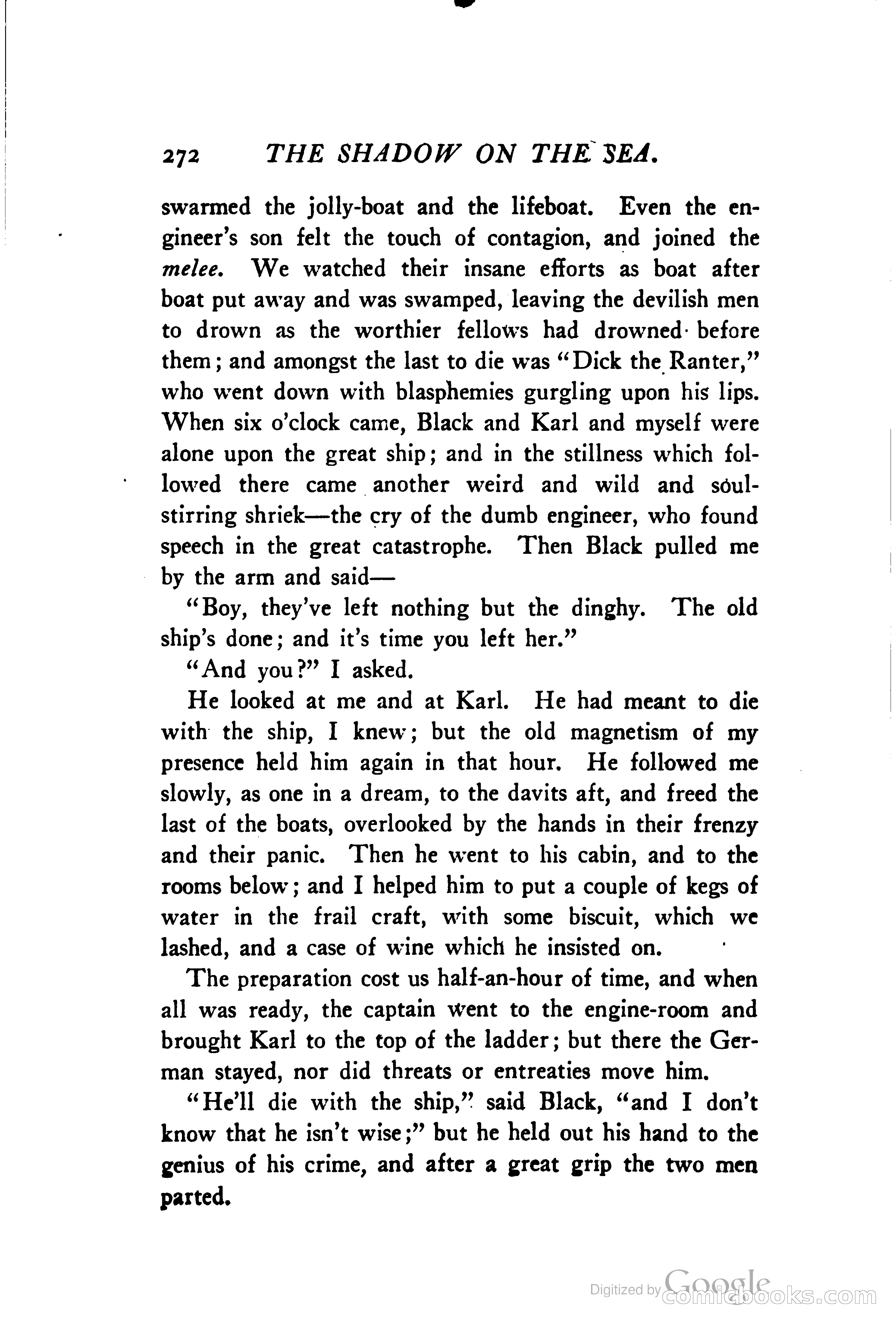 The Shadow on the Sea — page 281 of 308