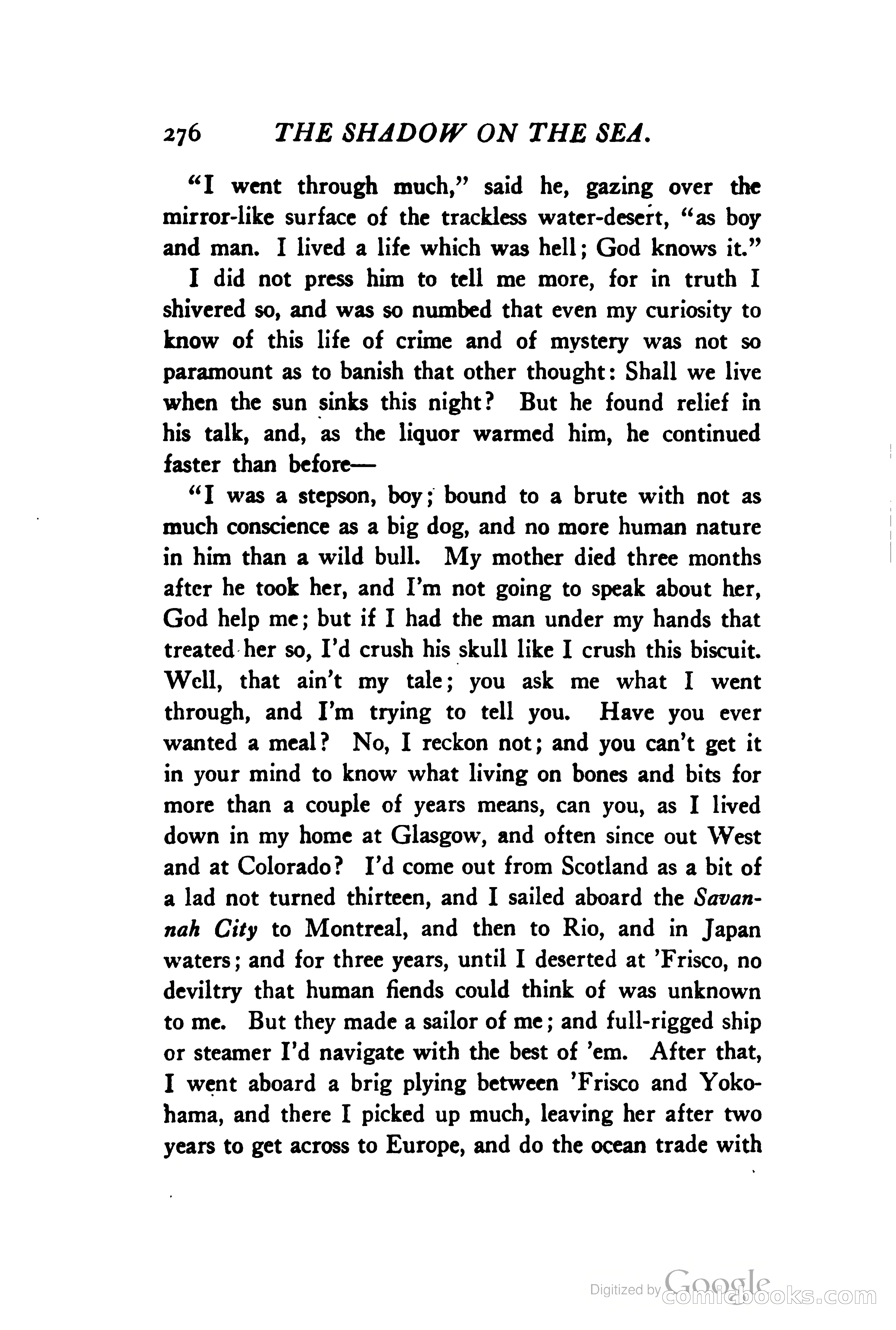 The Shadow on the Sea — page 285 of 308
