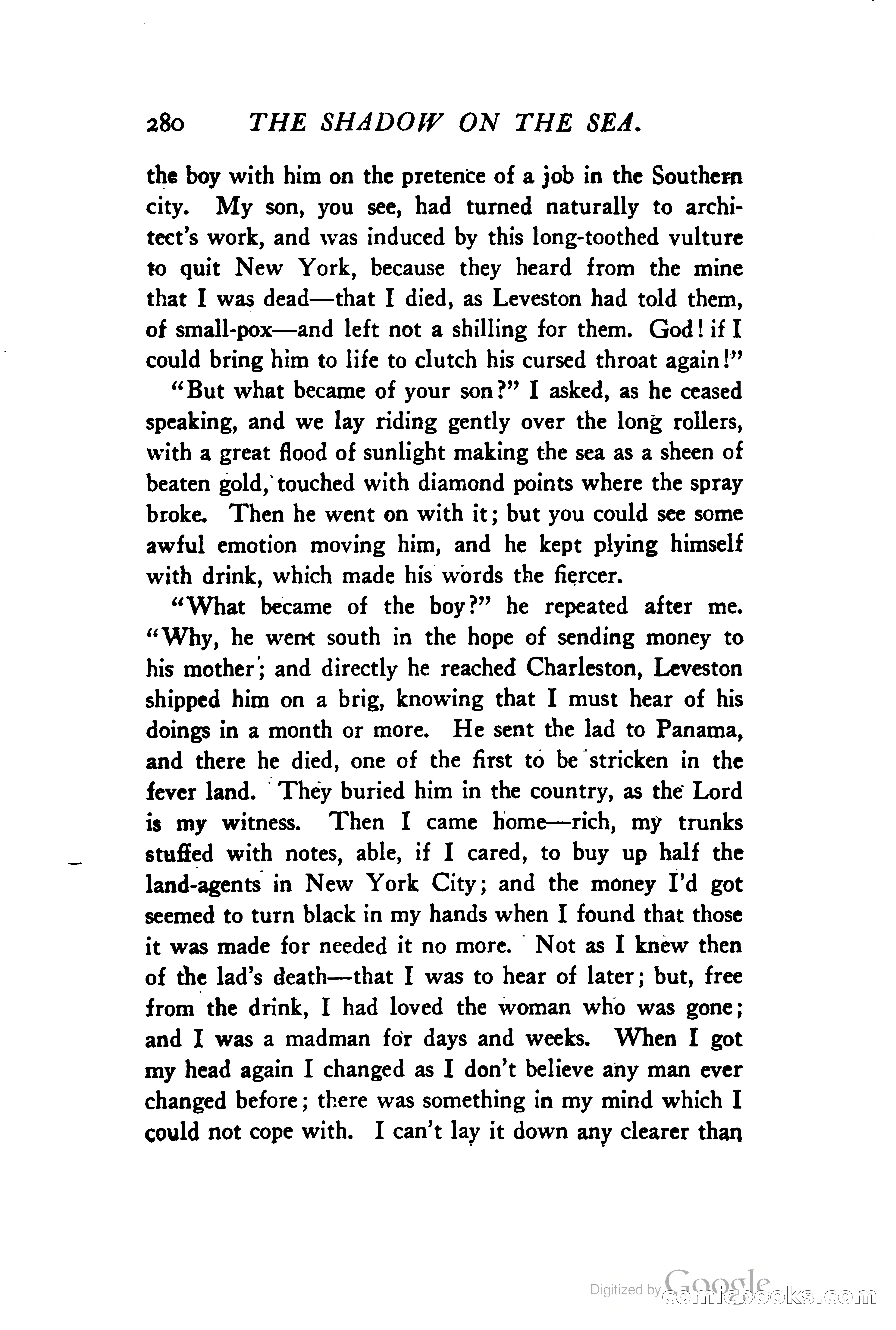 The Shadow on the Sea — page 289 of 308