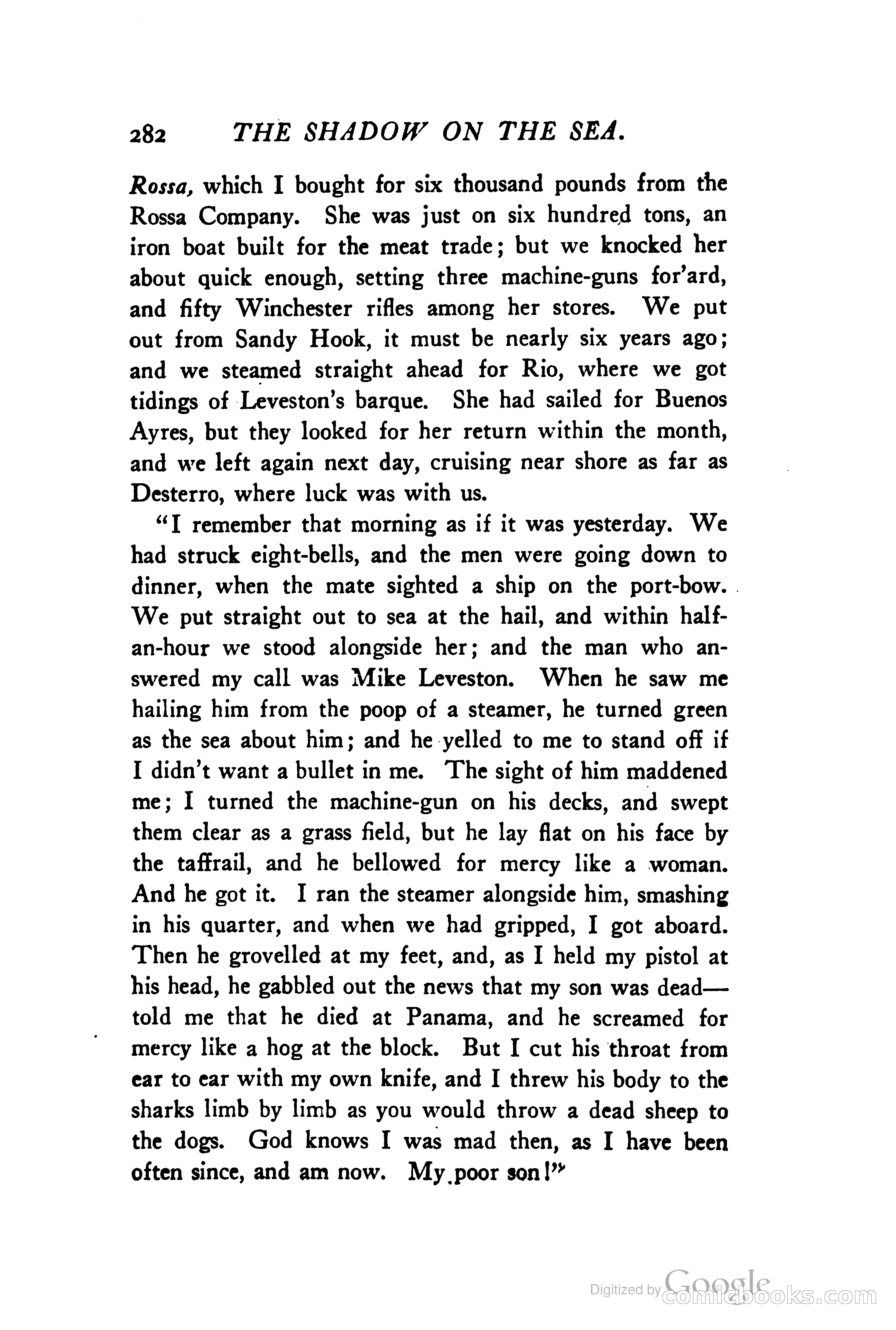 The Shadow on the Sea — page 291 of 308