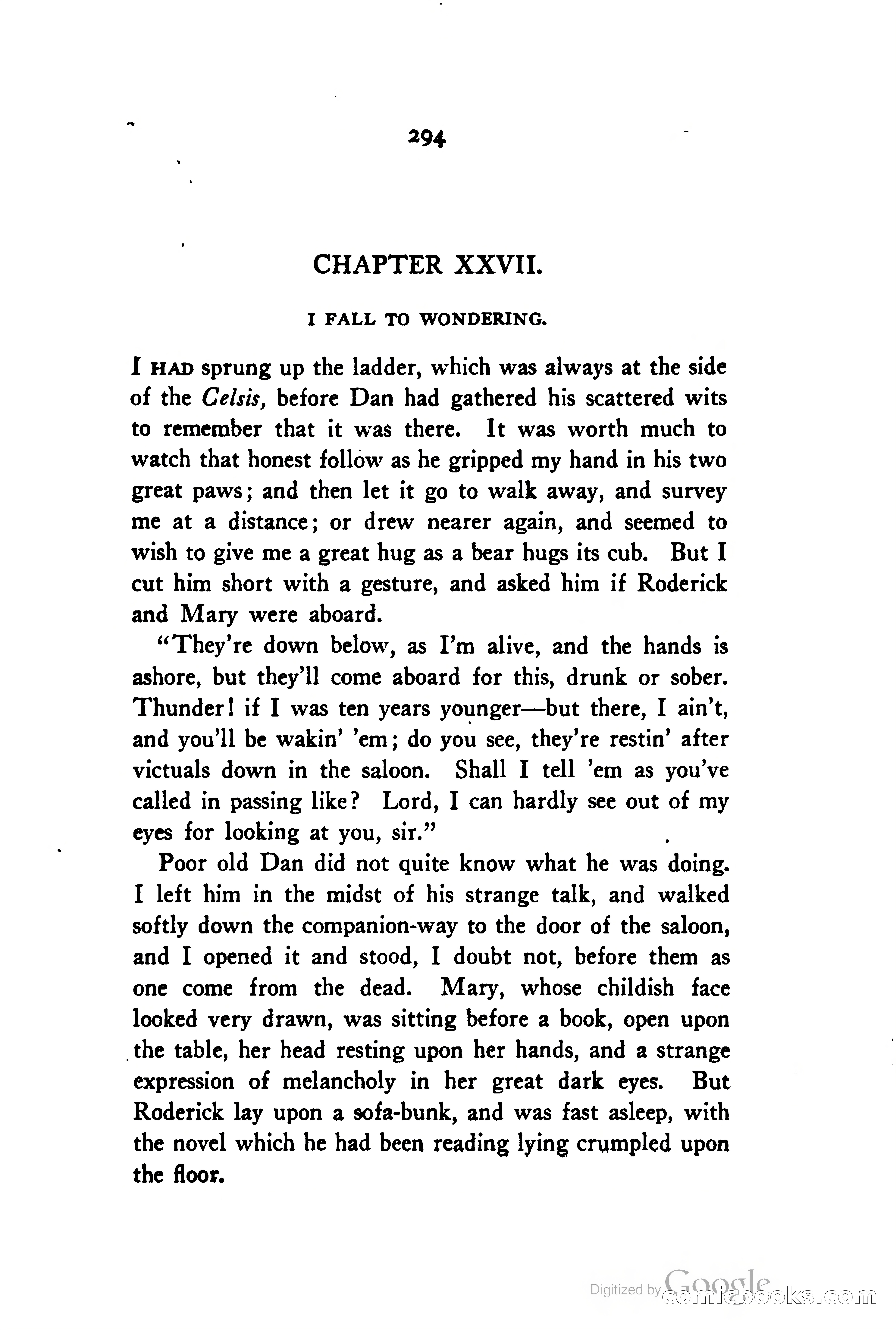 The Shadow on the Sea — page 303 of 308