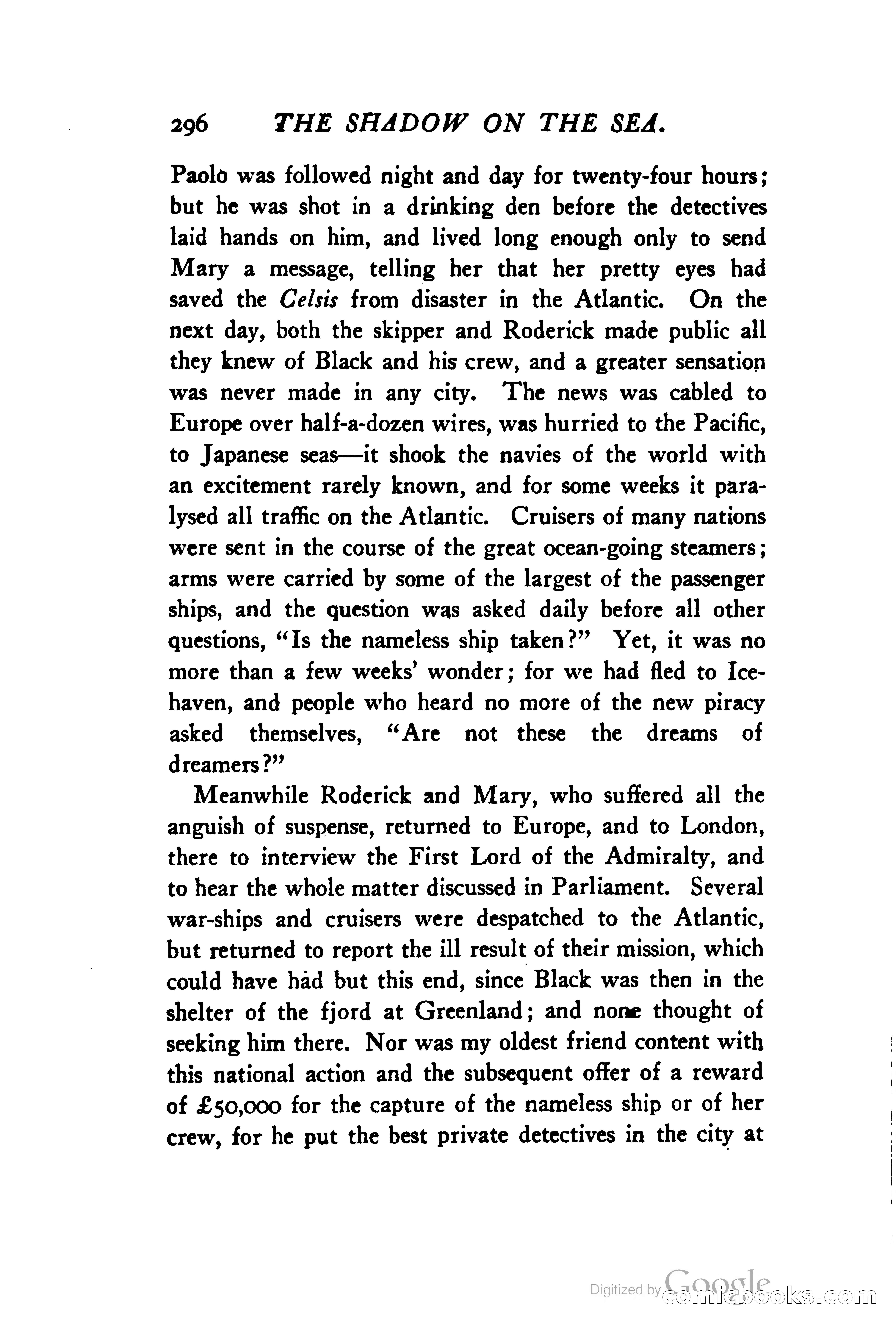 The Shadow on the Sea — page 305 of 308