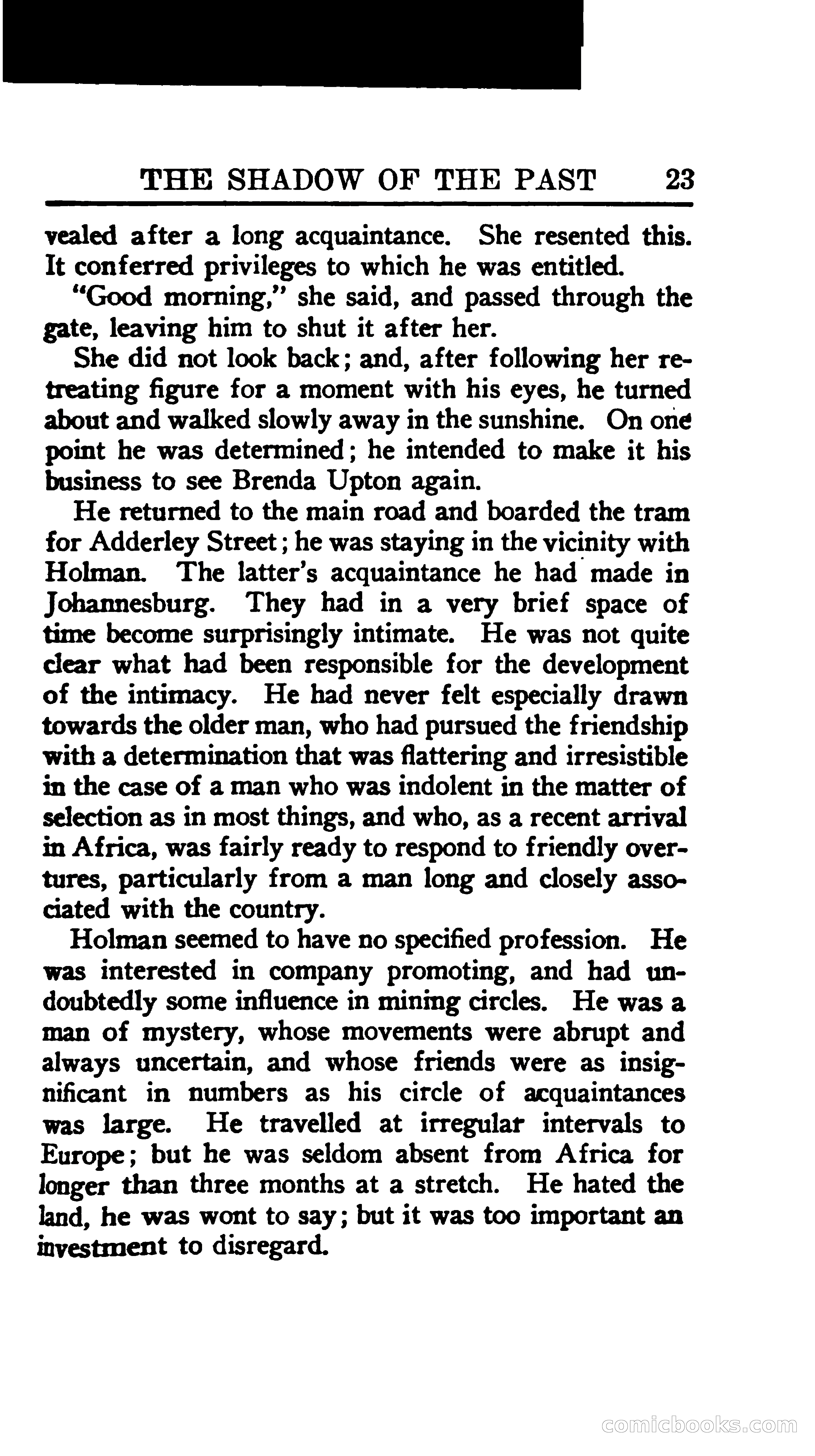 The Shadow of the Past — page 28 of 325