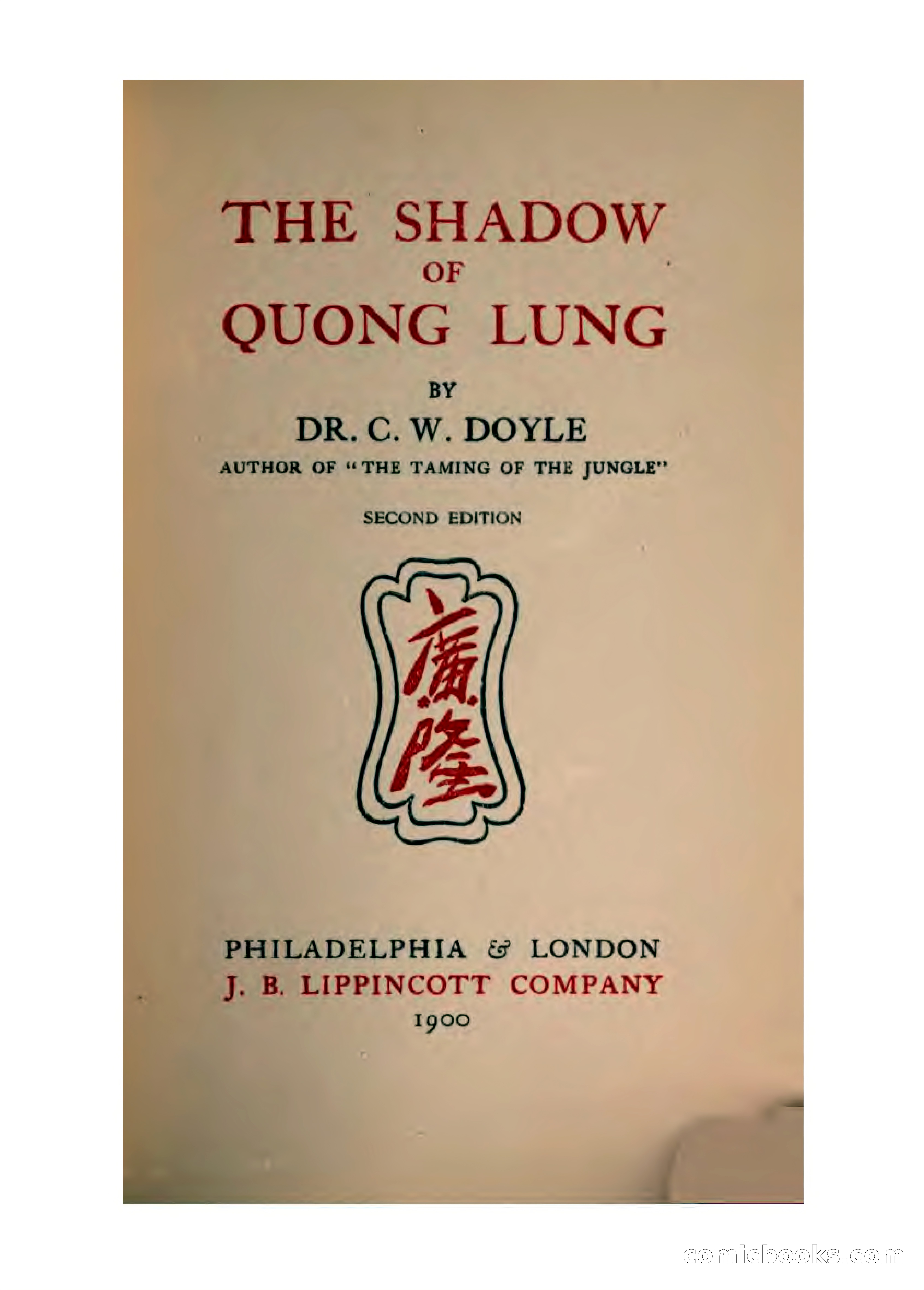 The Shadow of Quong Lung — page 12 of 272