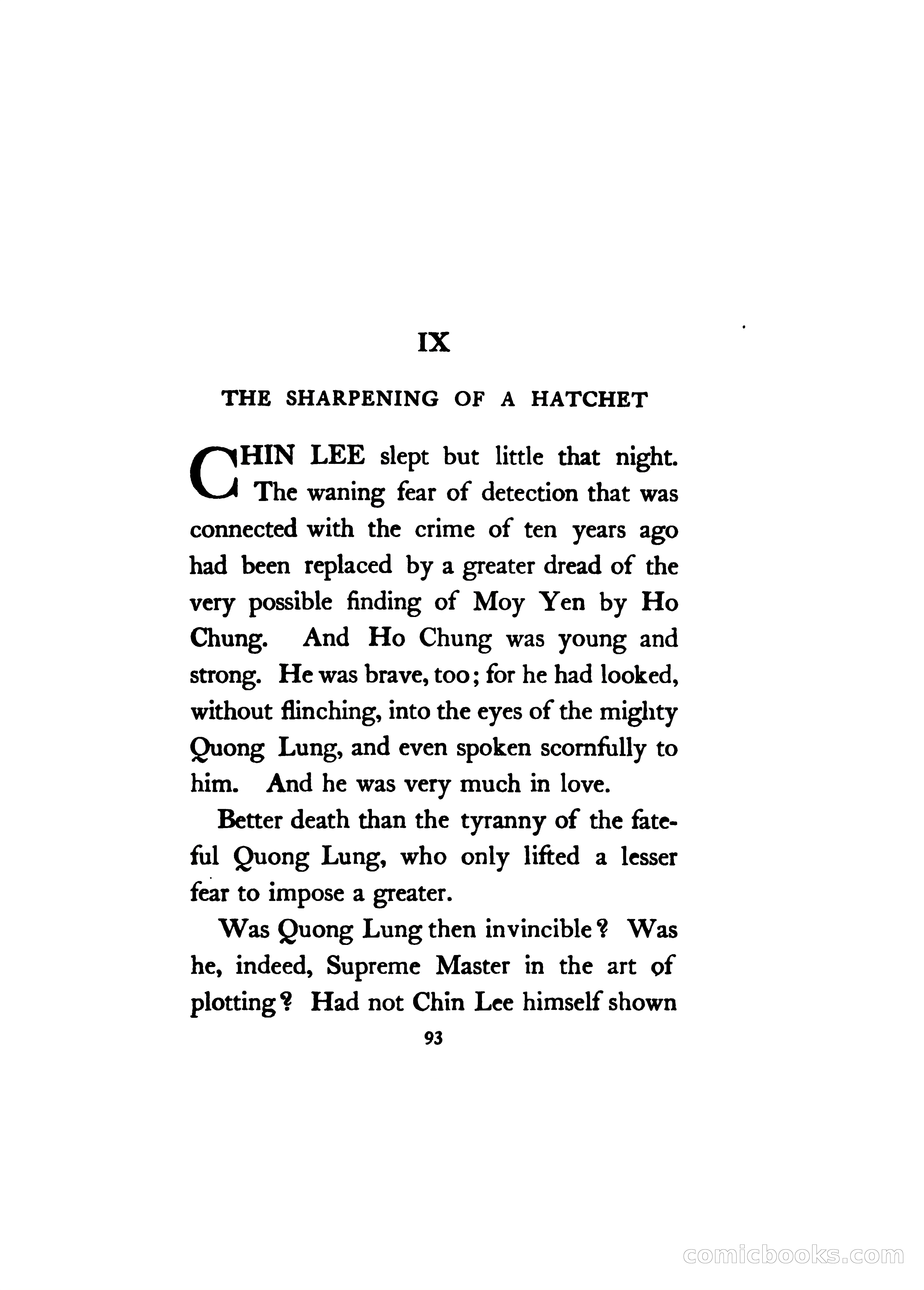 The Shadow of Quong Lung — page 100 of 272