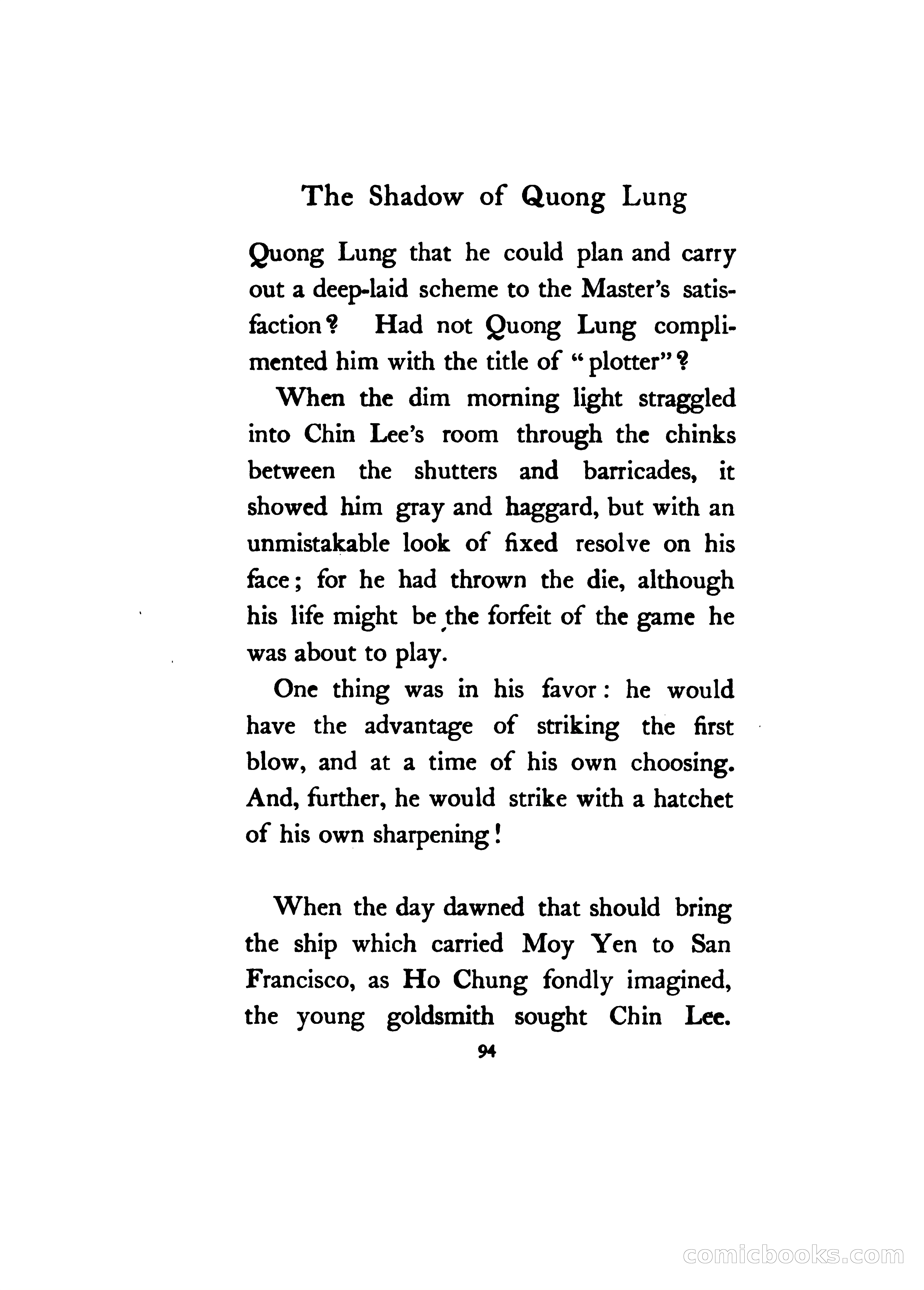The Shadow of Quong Lung — page 101 of 272