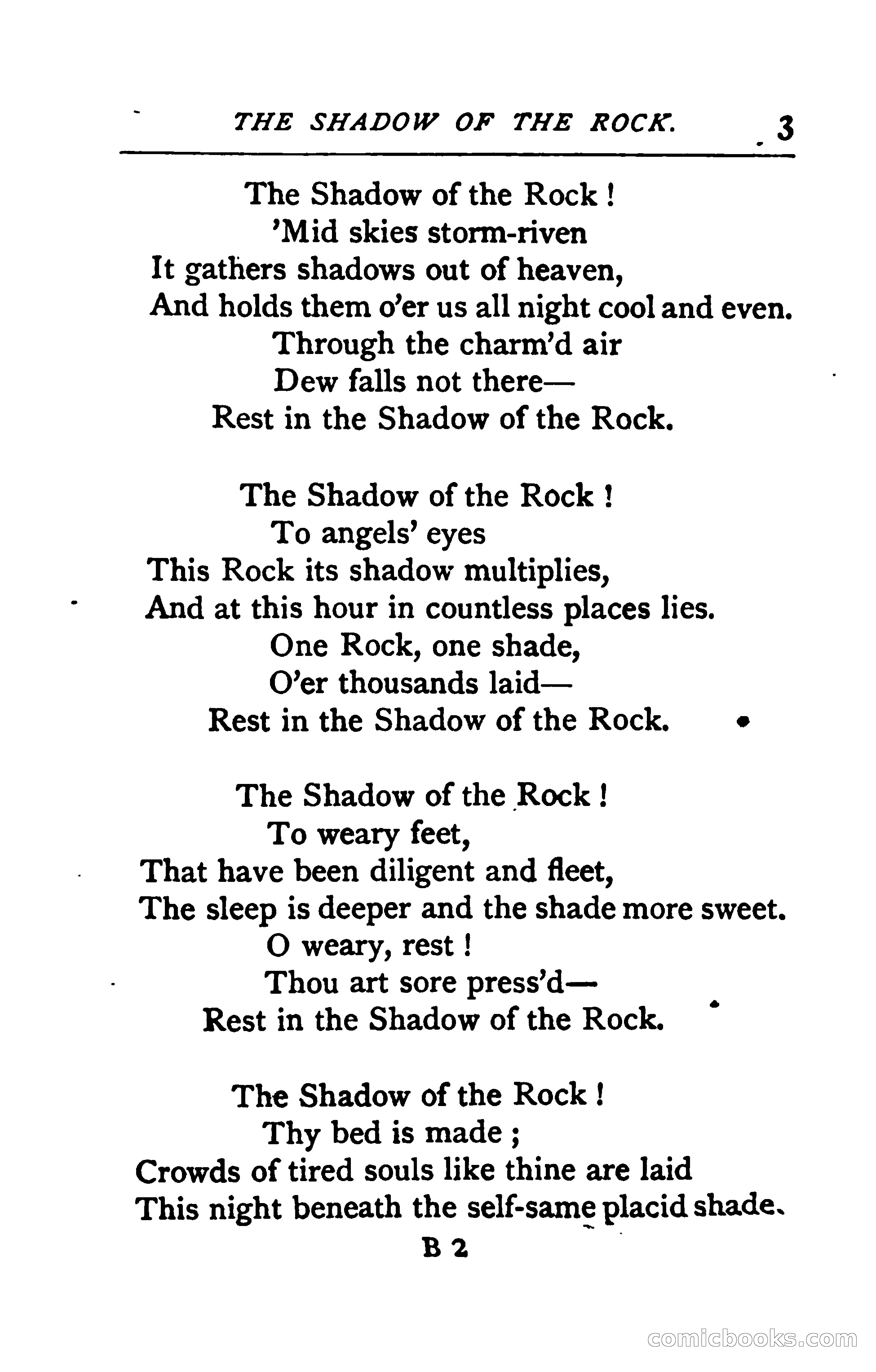 The Shadow of the Rock, and Other Poems — page 16 of 251