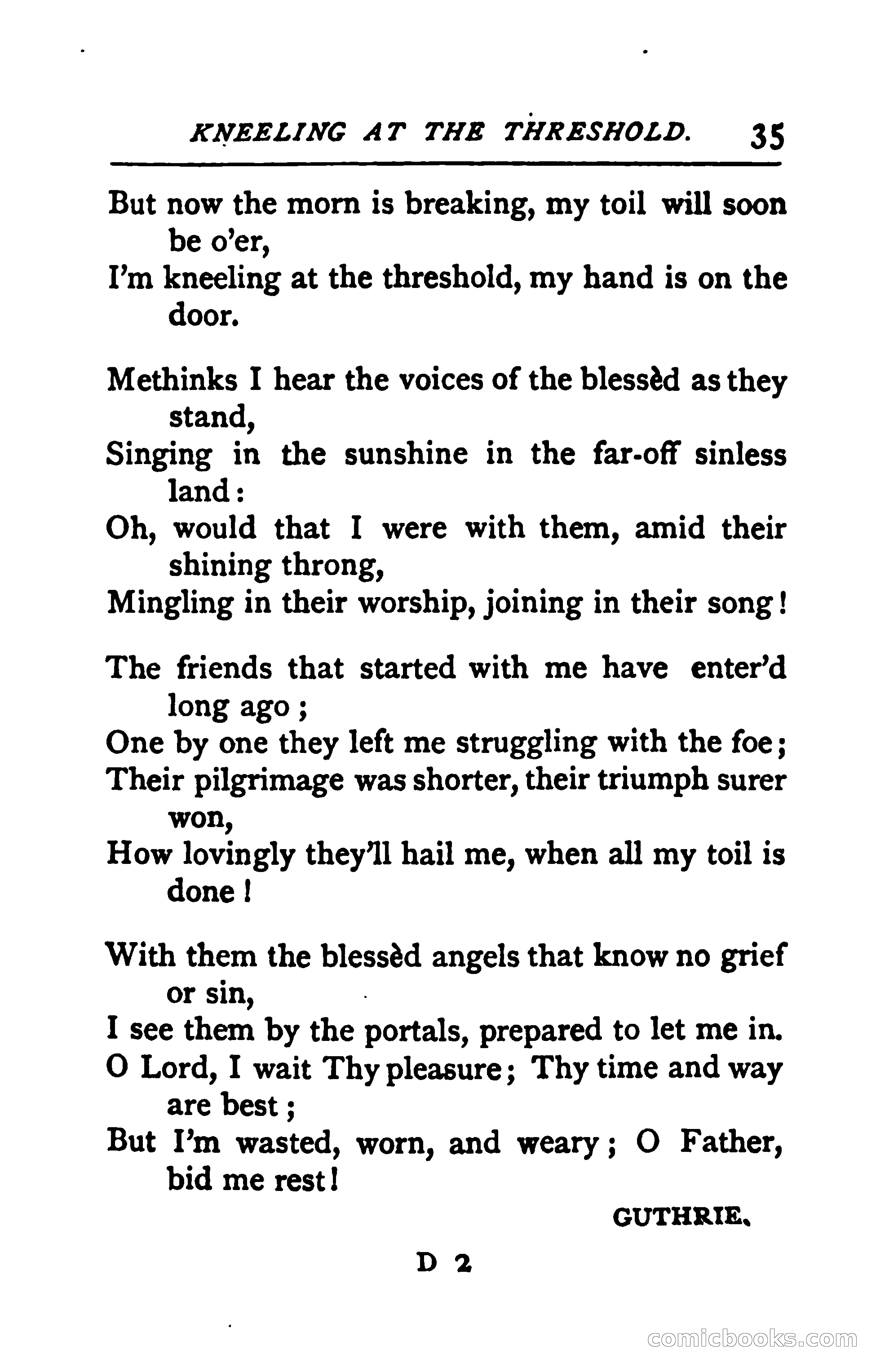 The Shadow of the Rock, and Other Poems — page 48 of 251