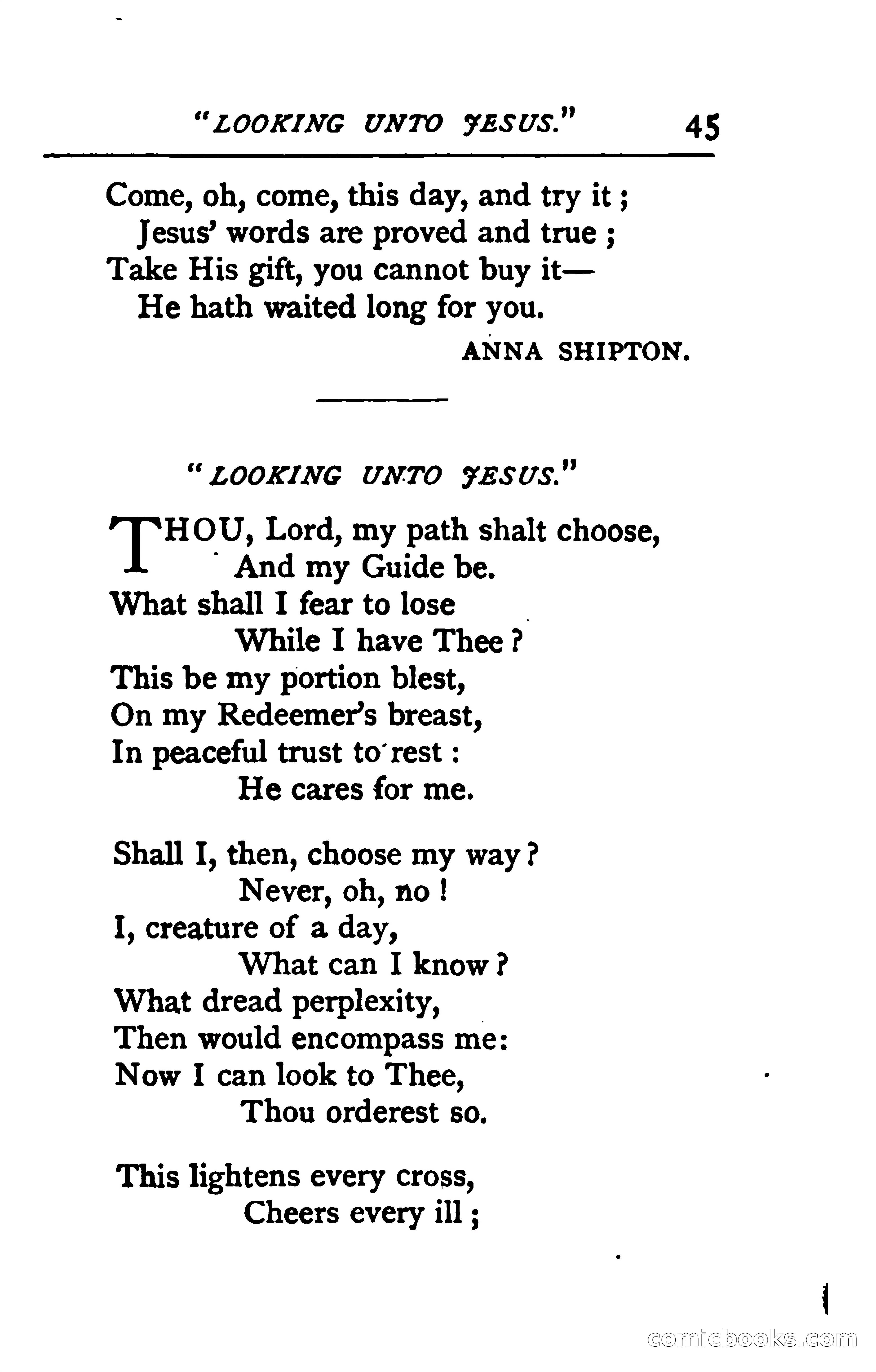 The Shadow of the Rock, and Other Poems — page 58 of 251