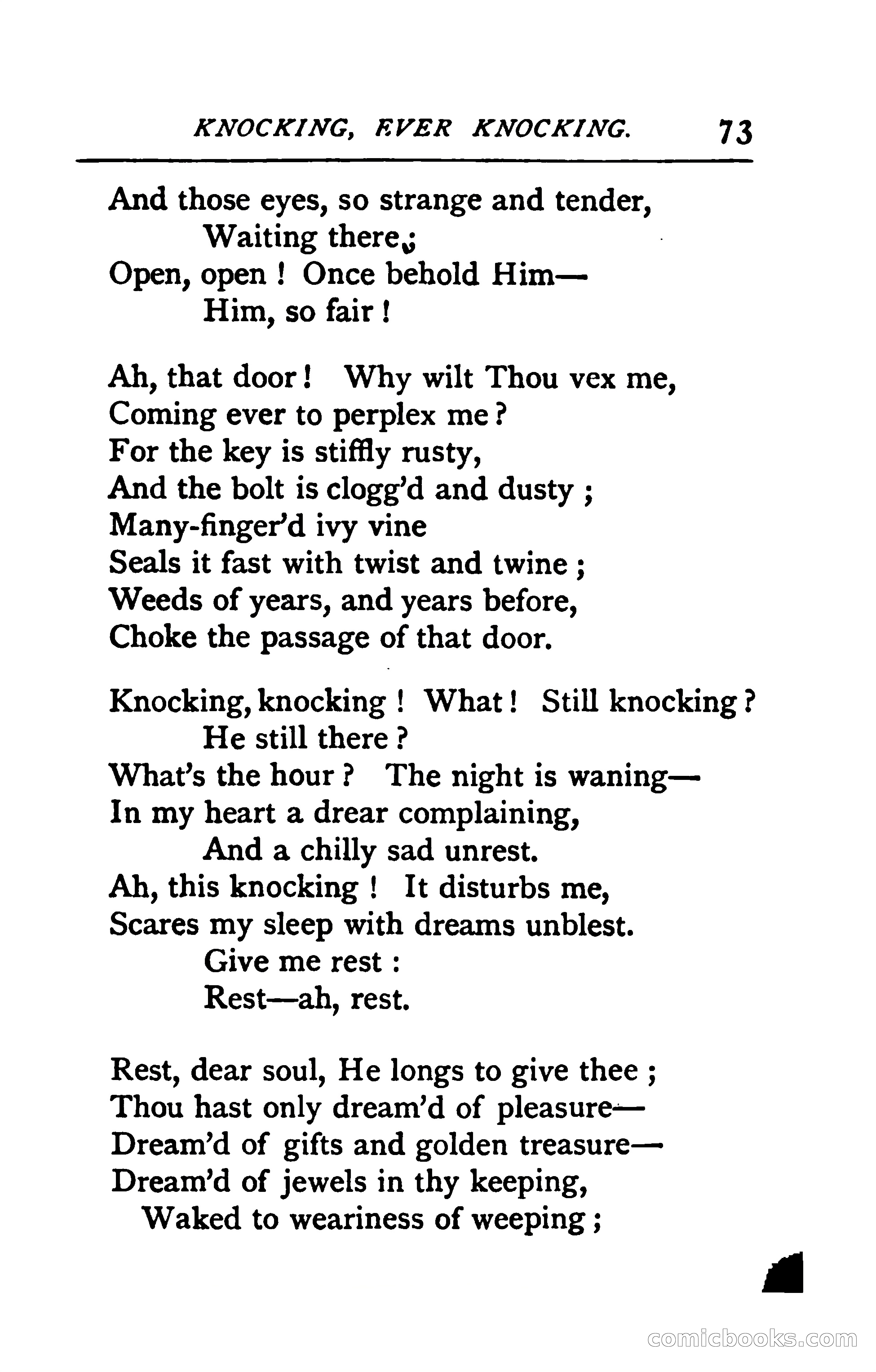 The Shadow of the Rock, and Other Poems — page 86 of 251