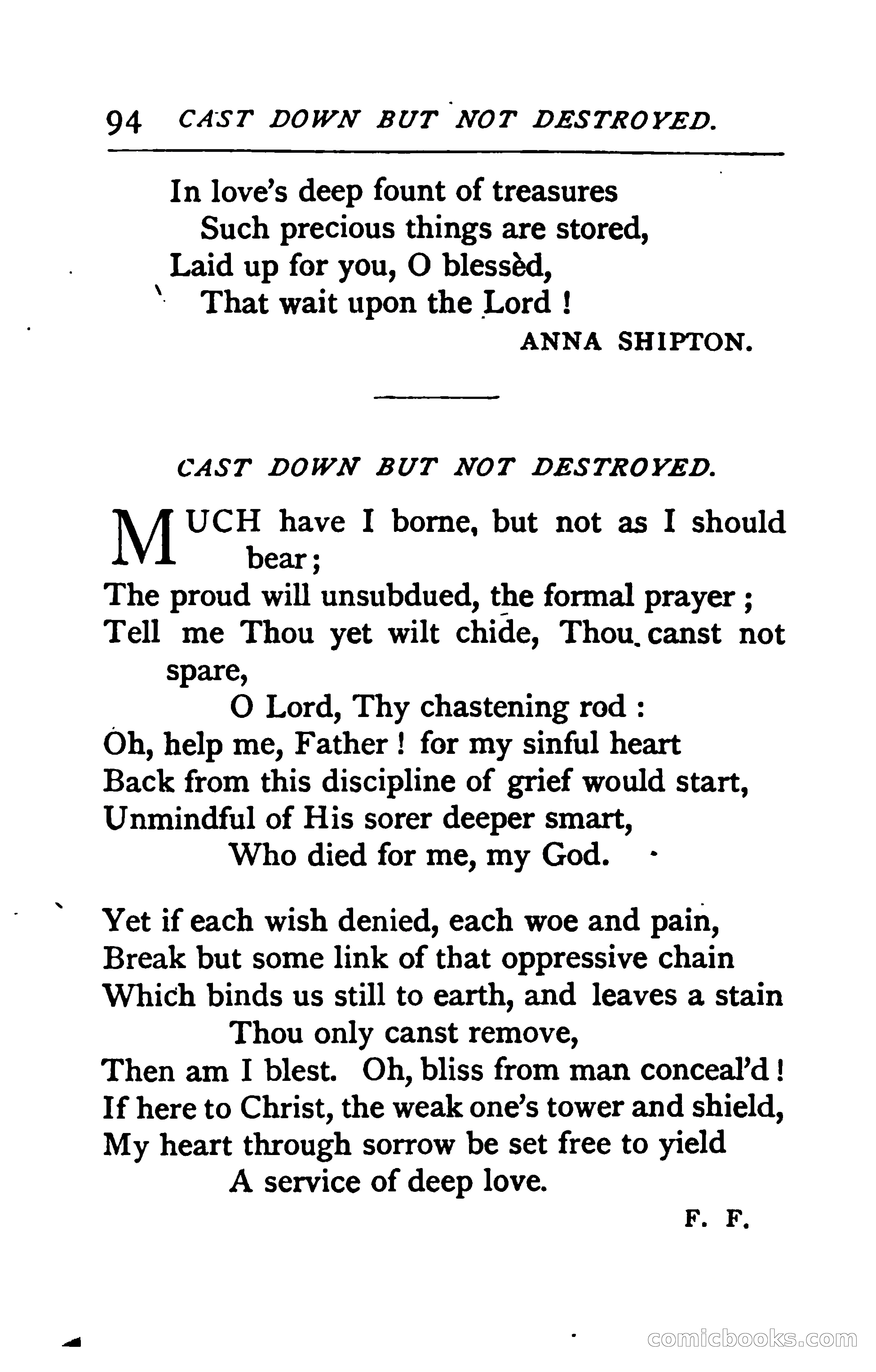 The Shadow of the Rock, and Other Poems — page 107 of 251