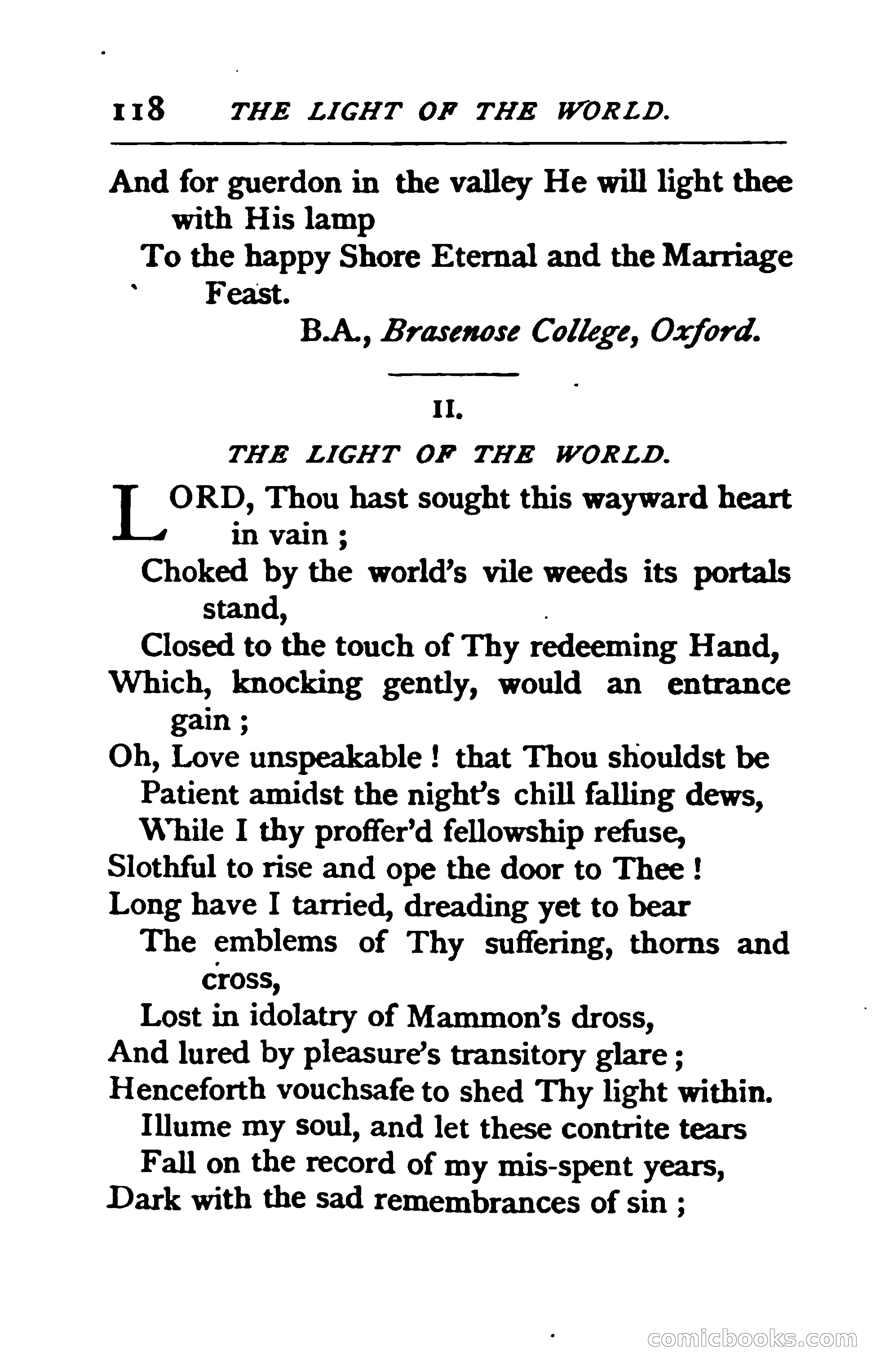 The Shadow of the Rock, and Other Poems — page 131 of 251