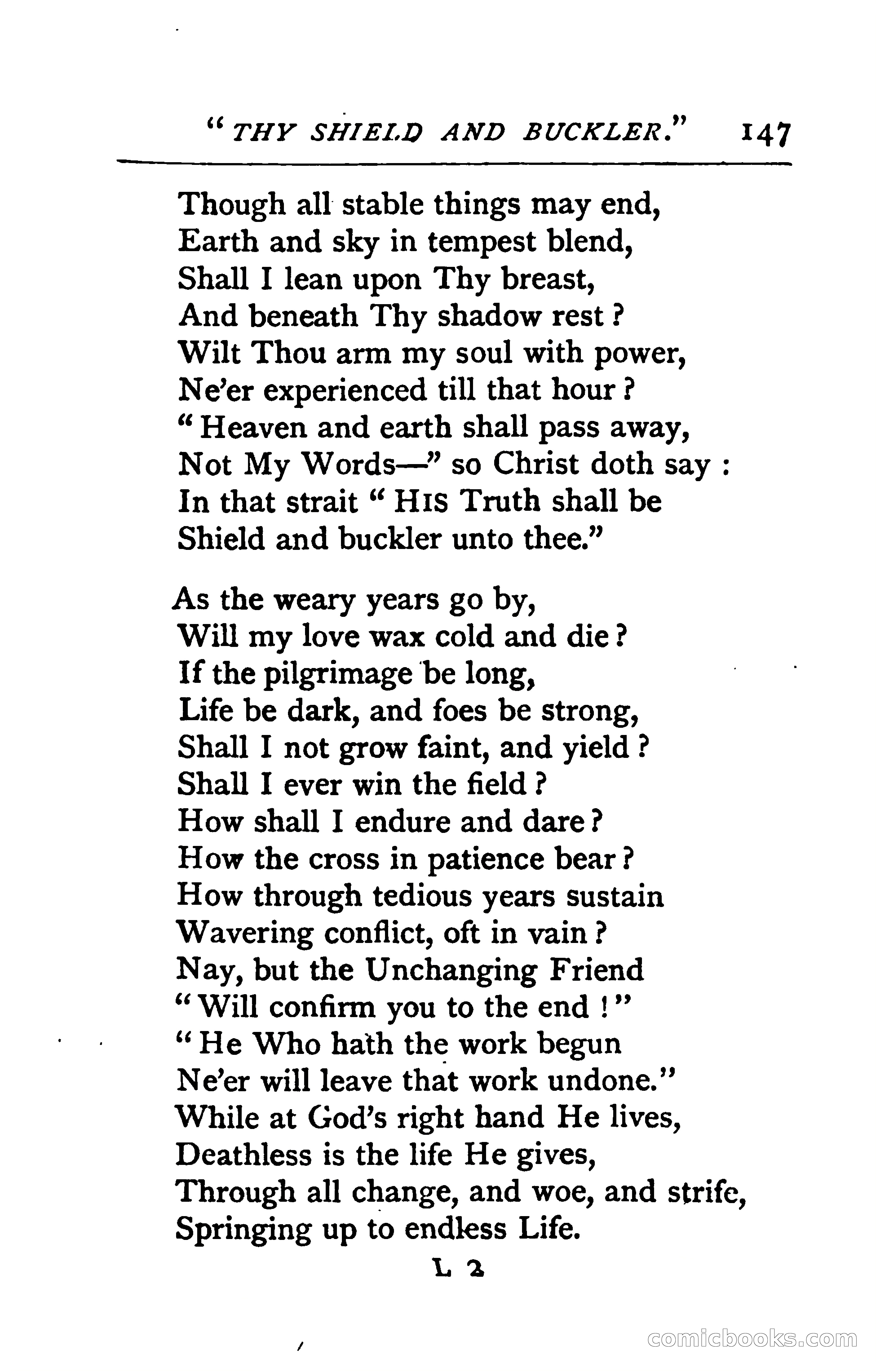 The Shadow of the Rock, and Other Poems — page 160 of 251