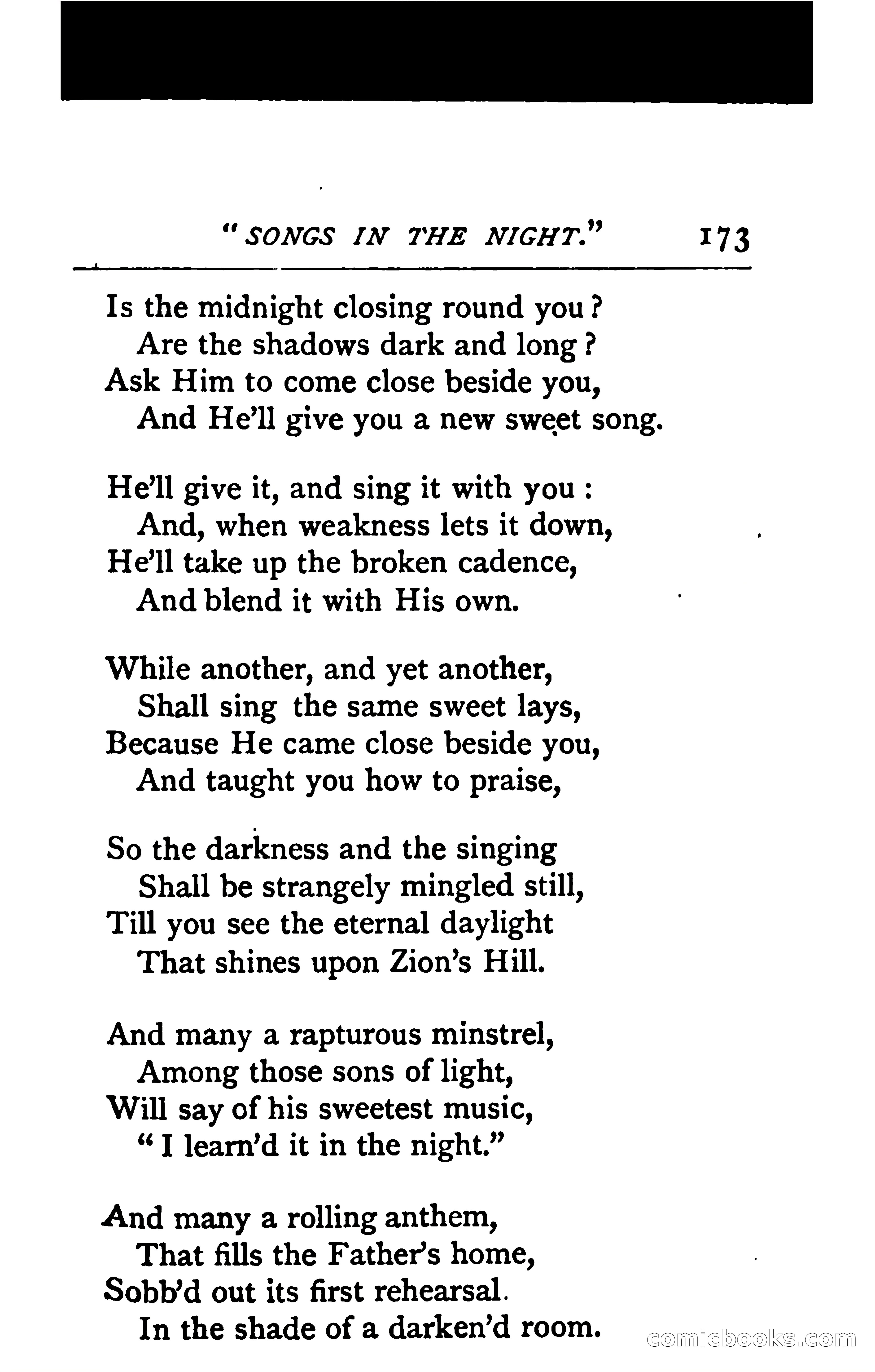 The Shadow of the Rock, and Other Poems — page 186 of 251