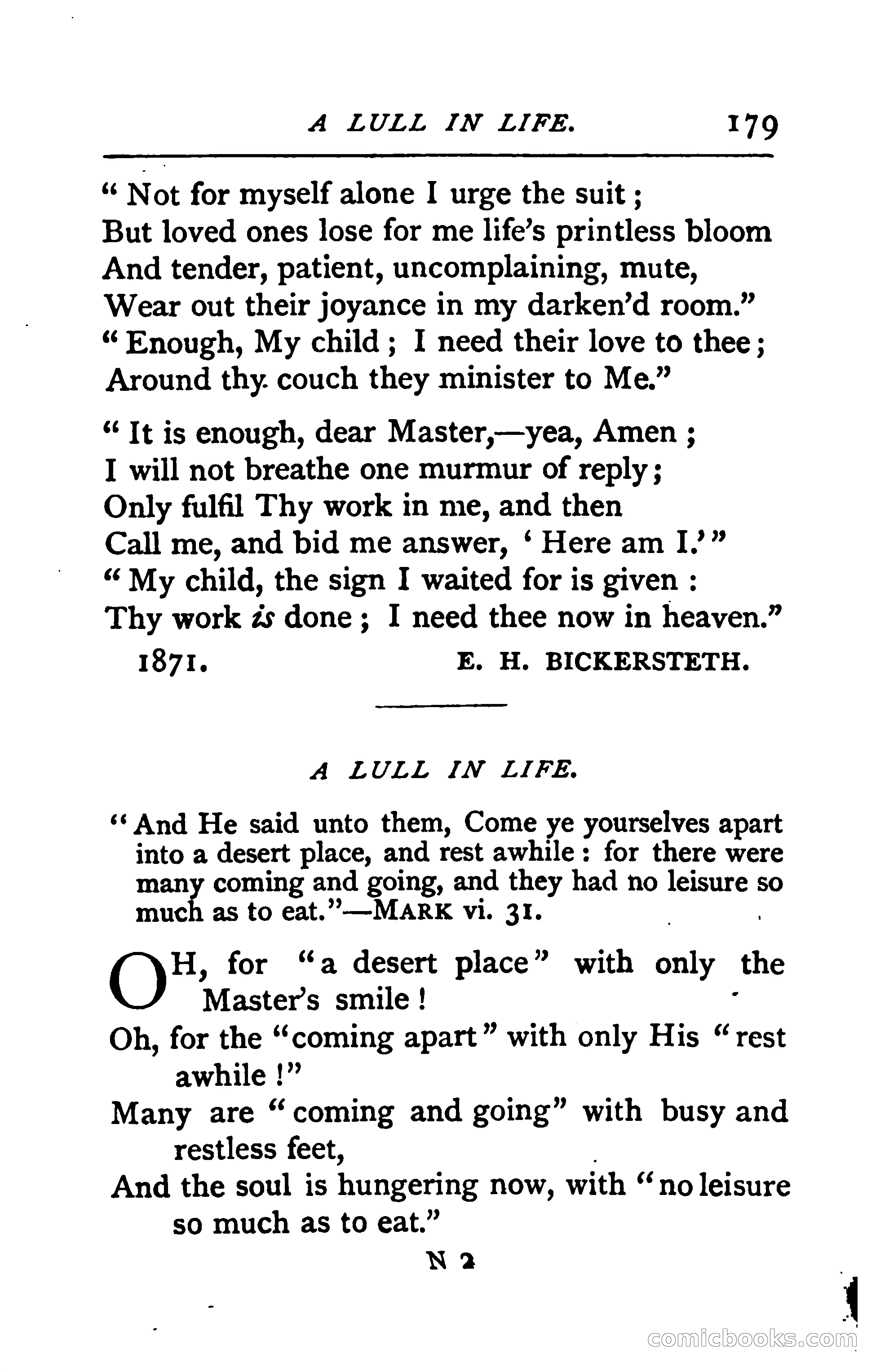 The Shadow of the Rock, and Other Poems — page 192 of 251