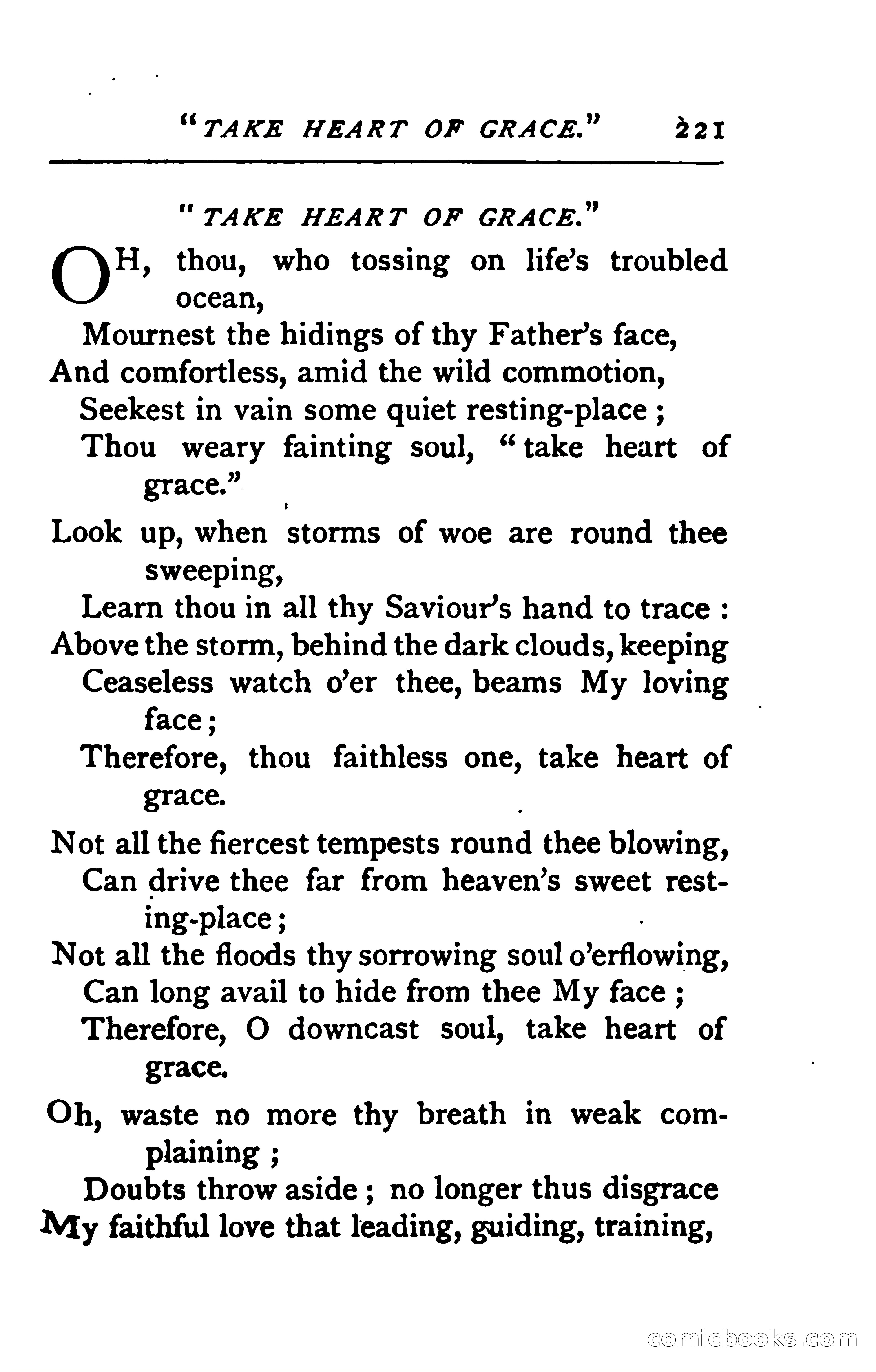 The Shadow of the Rock, and Other Poems — page 234 of 251