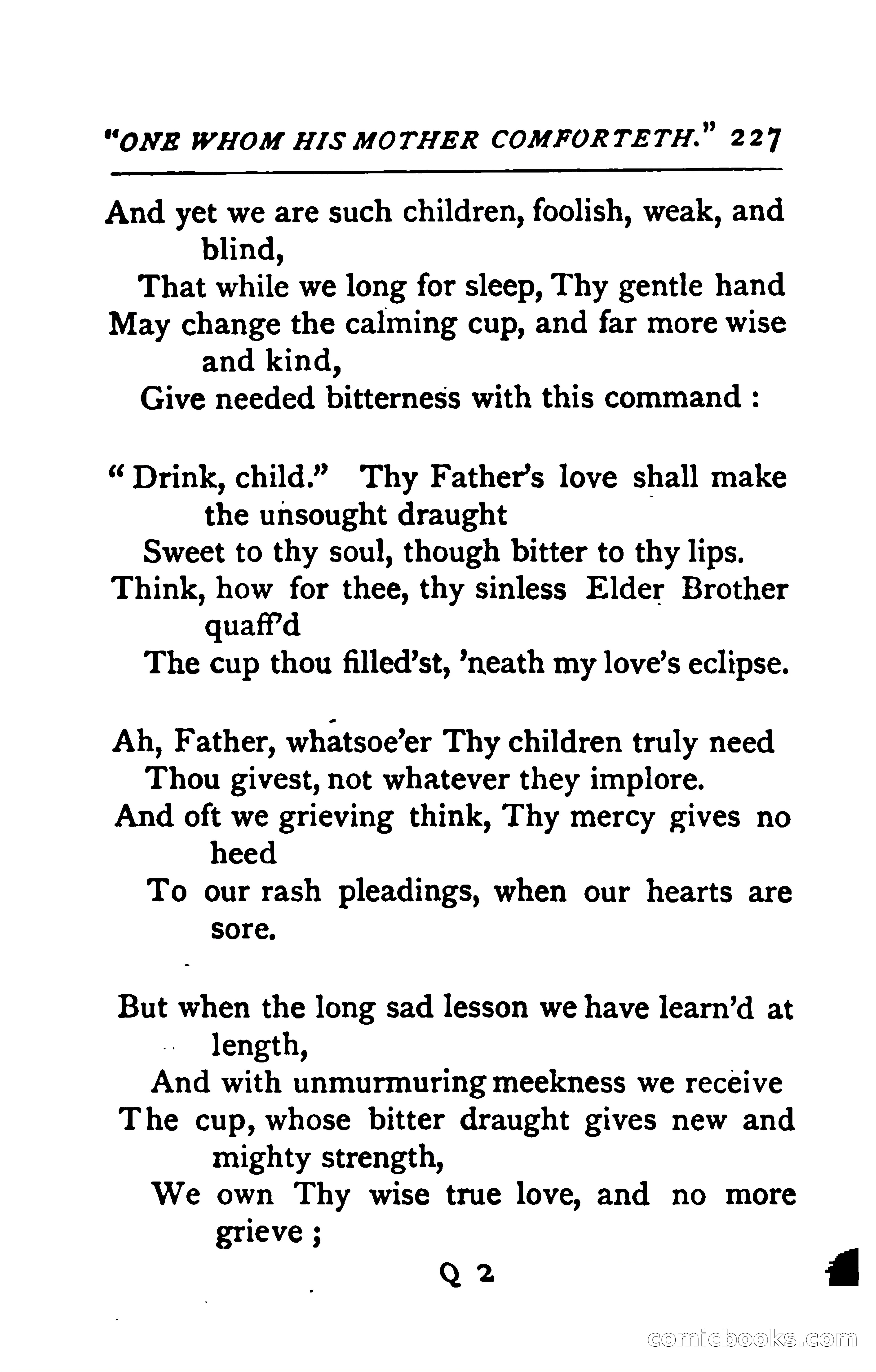 The Shadow of the Rock, and Other Poems — page 240 of 251