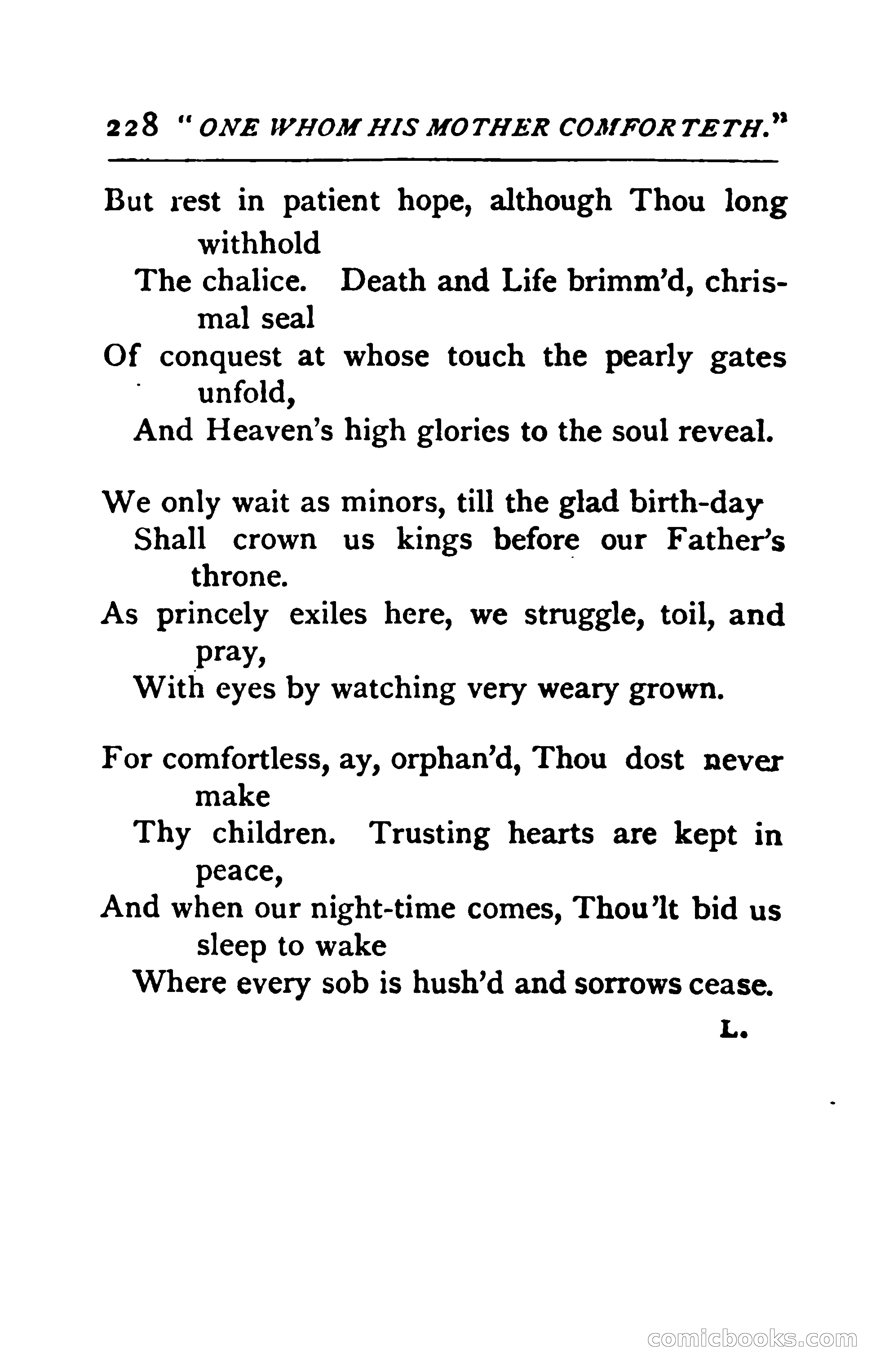 The Shadow of the Rock, and Other Poems — page 241 of 251