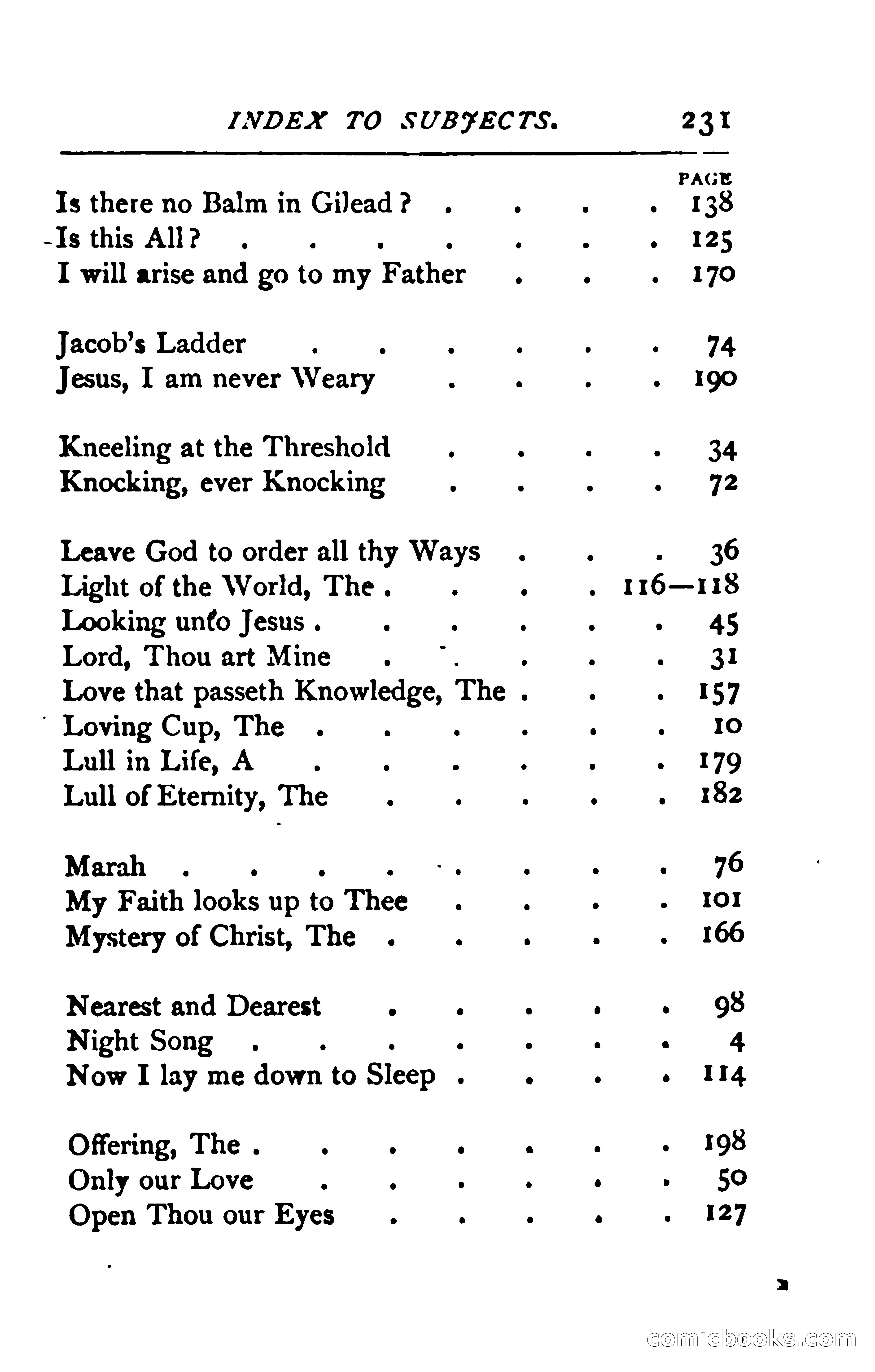 The Shadow of the Rock, and Other Poems — page 244 of 251