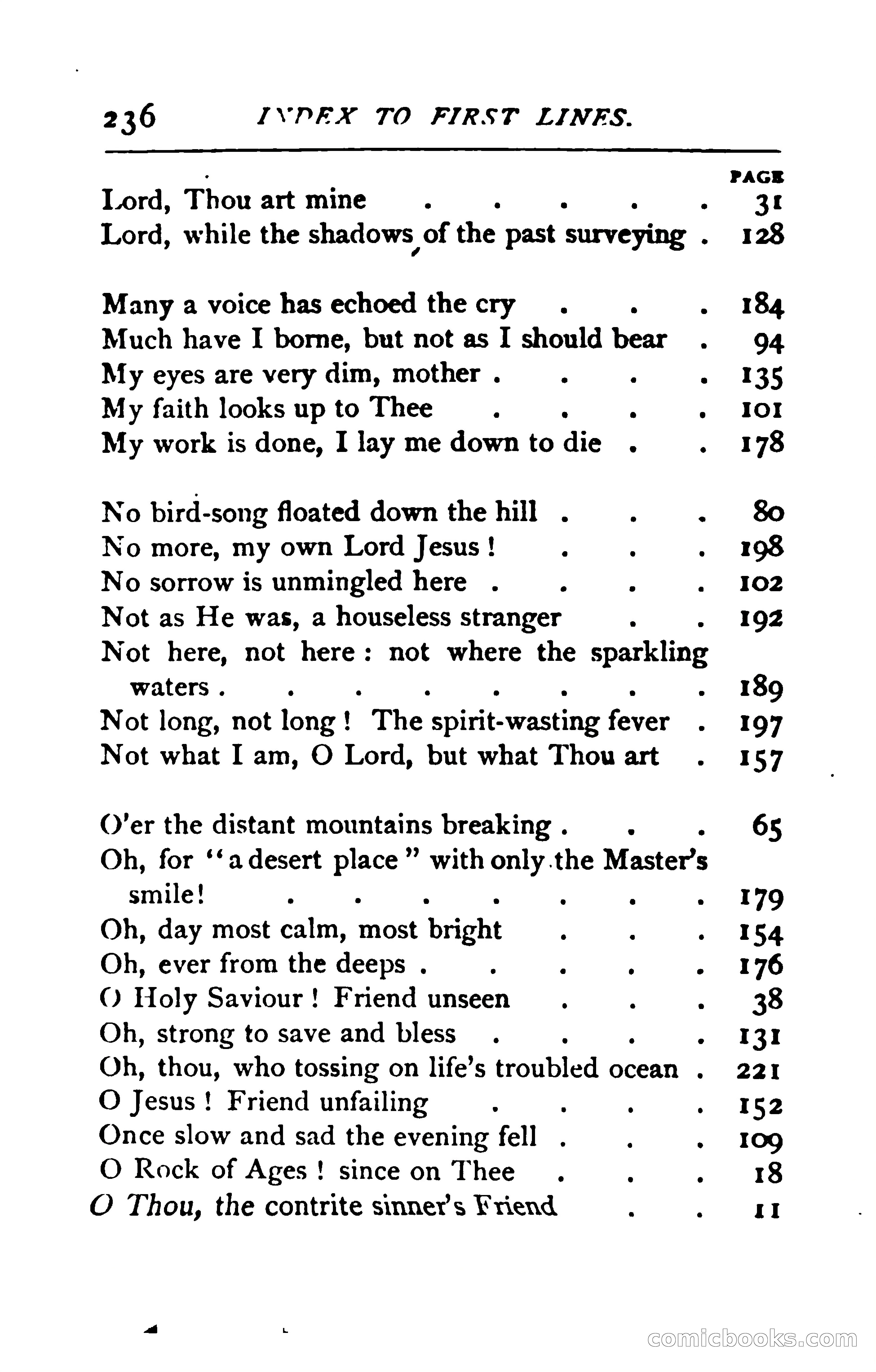 The Shadow of the Rock, and Other Poems — page 249 of 251