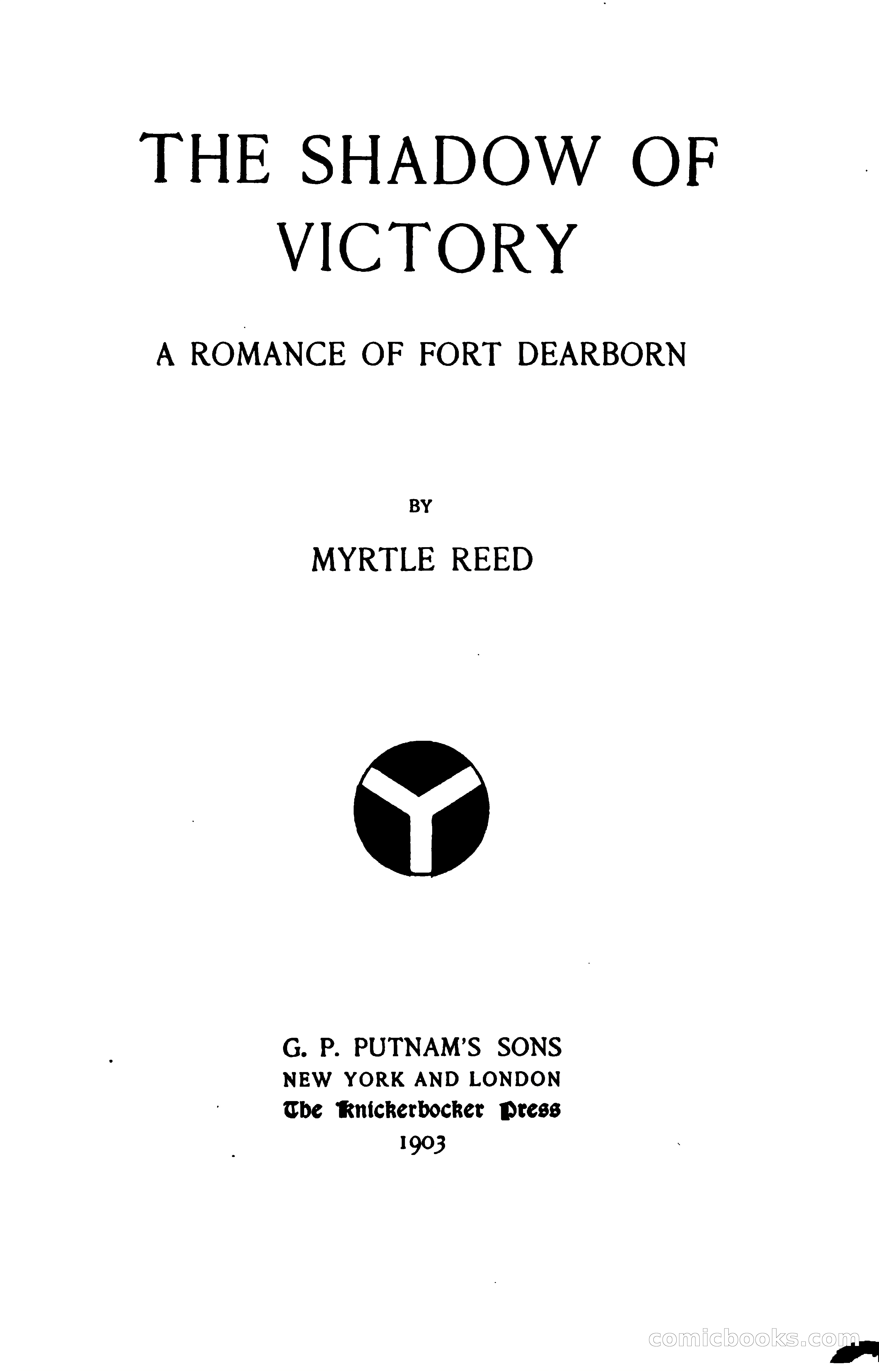 The Shadow of Victory: A Romance of Fort Dearborn — page 14 of 399