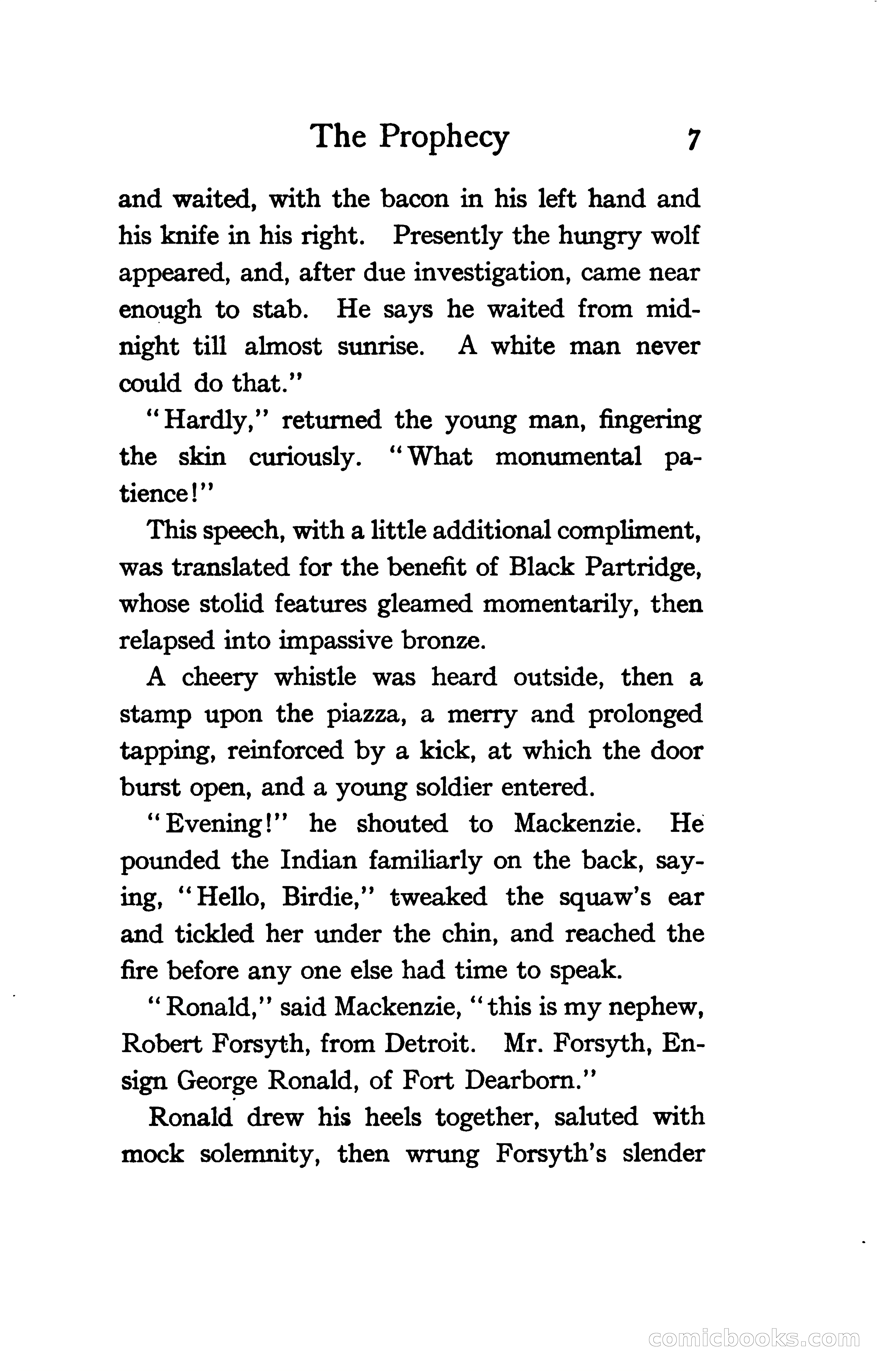 The Shadow of Victory: A Romance of Fort Dearborn — page 26 of 399