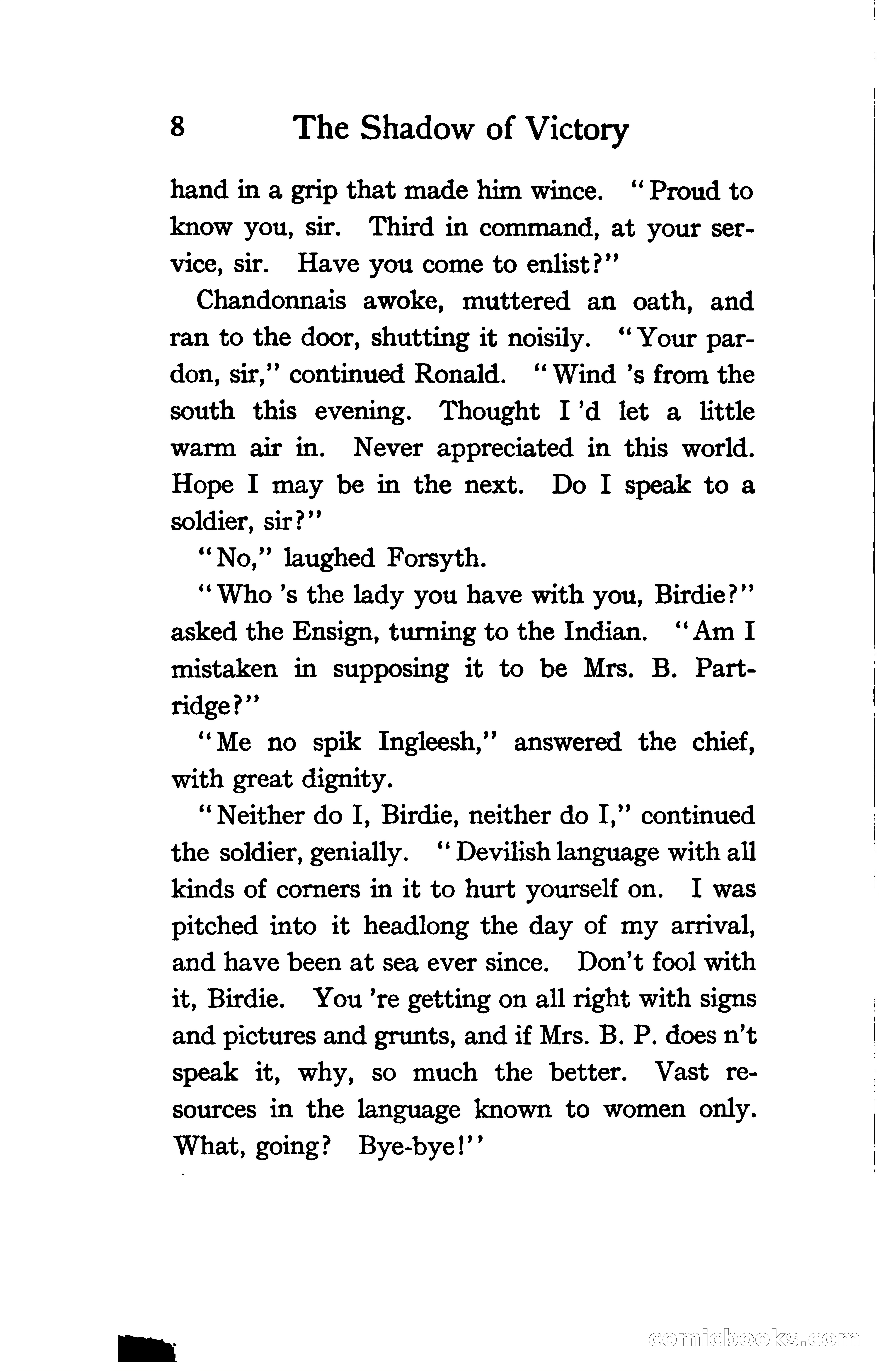 The Shadow of Victory: A Romance of Fort Dearborn — page 27 of 399