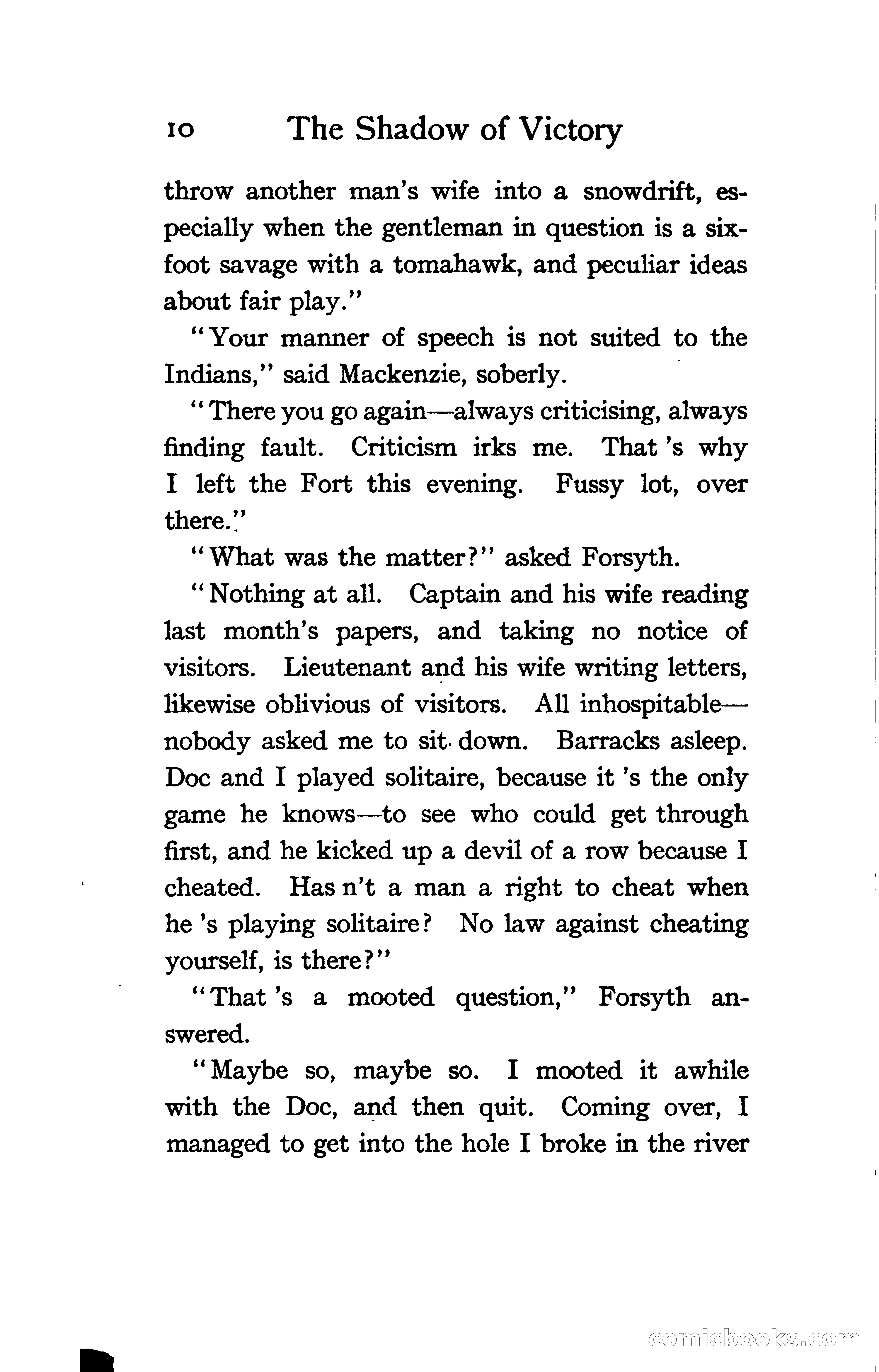 The Shadow of Victory: A Romance of Fort Dearborn — page 29 of 399