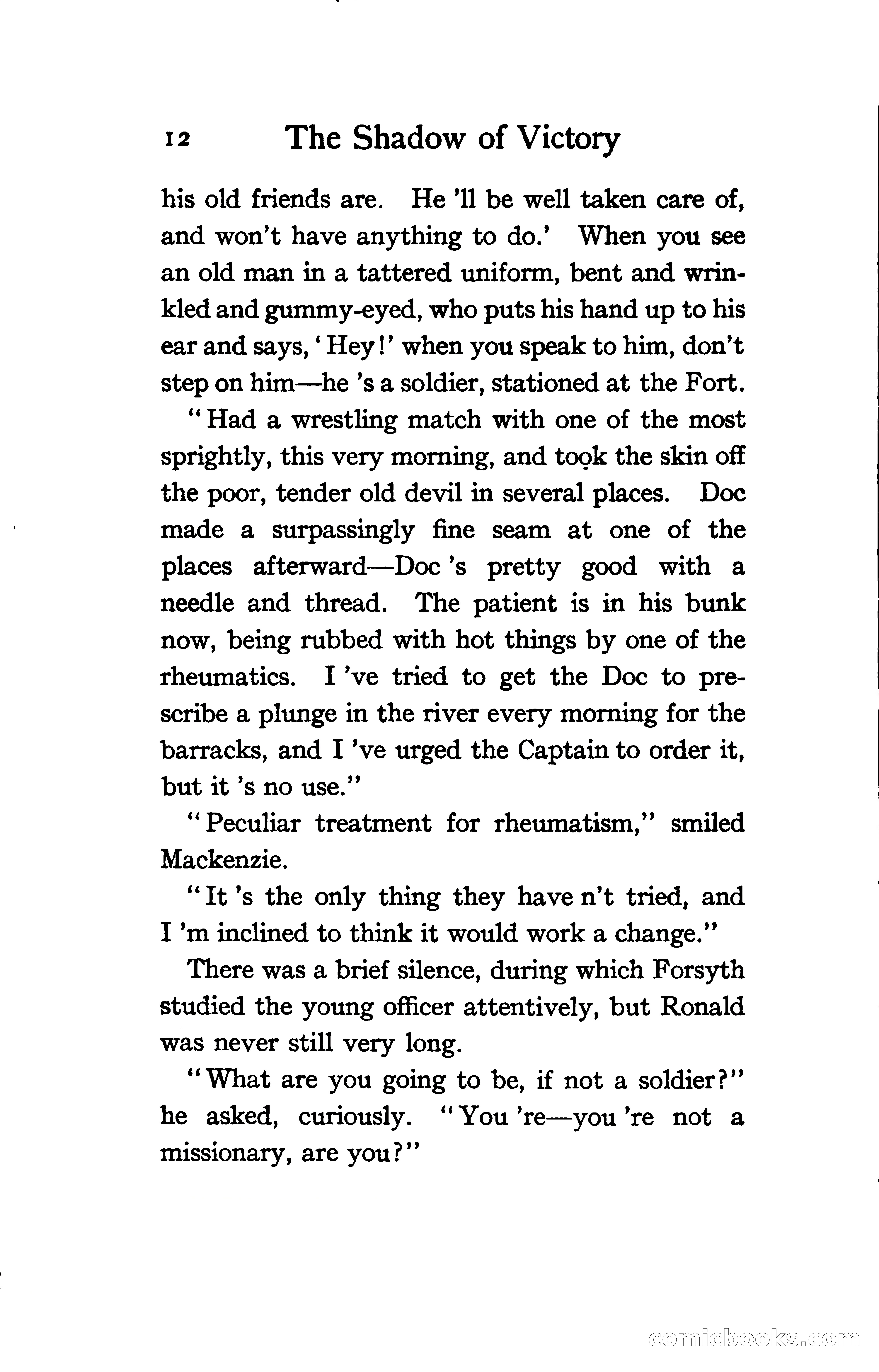 The Shadow of Victory: A Romance of Fort Dearborn — page 31 of 399