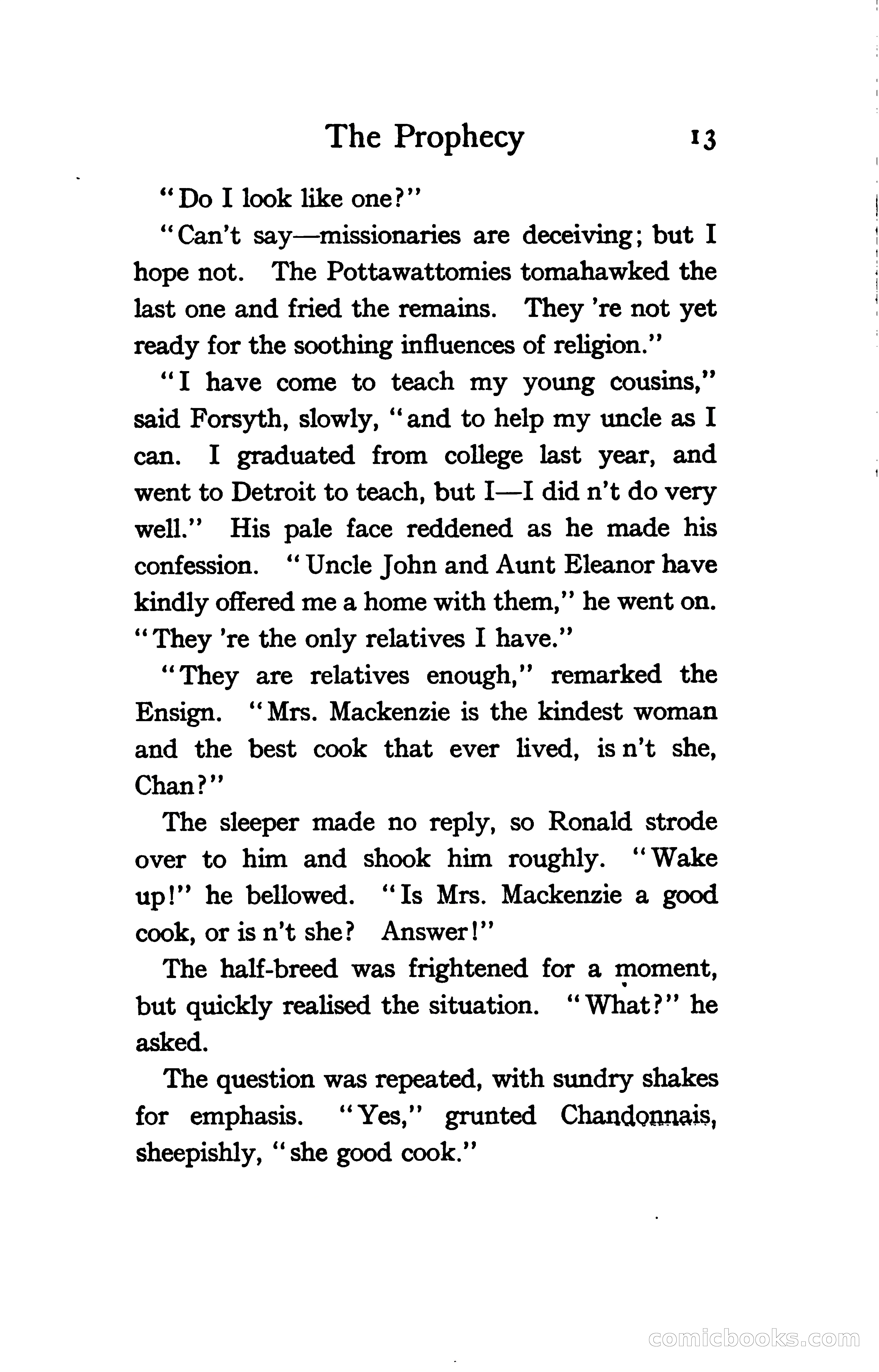 The Shadow of Victory: A Romance of Fort Dearborn — page 32 of 399