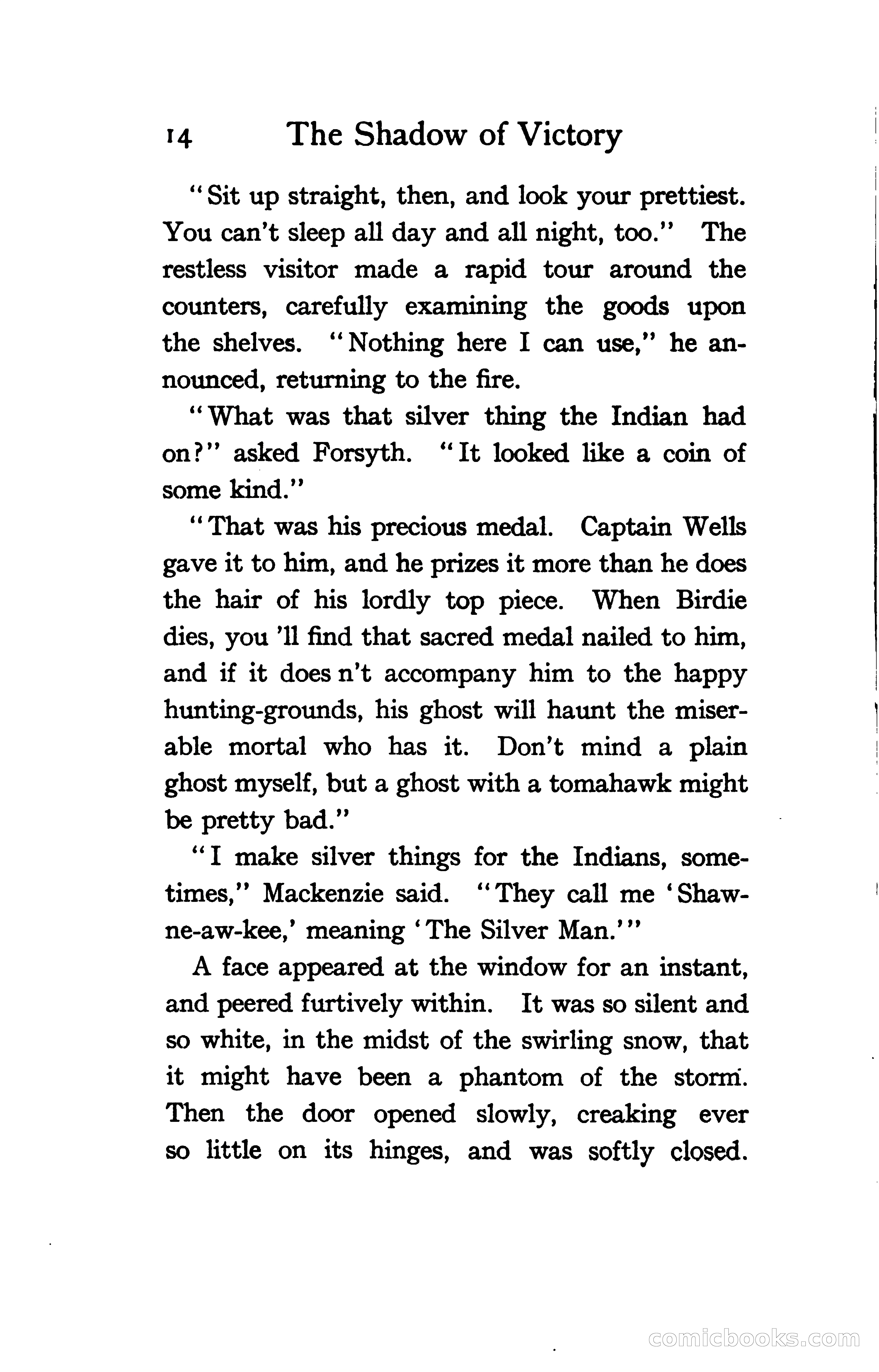 The Shadow of Victory: A Romance of Fort Dearborn — page 33 of 399