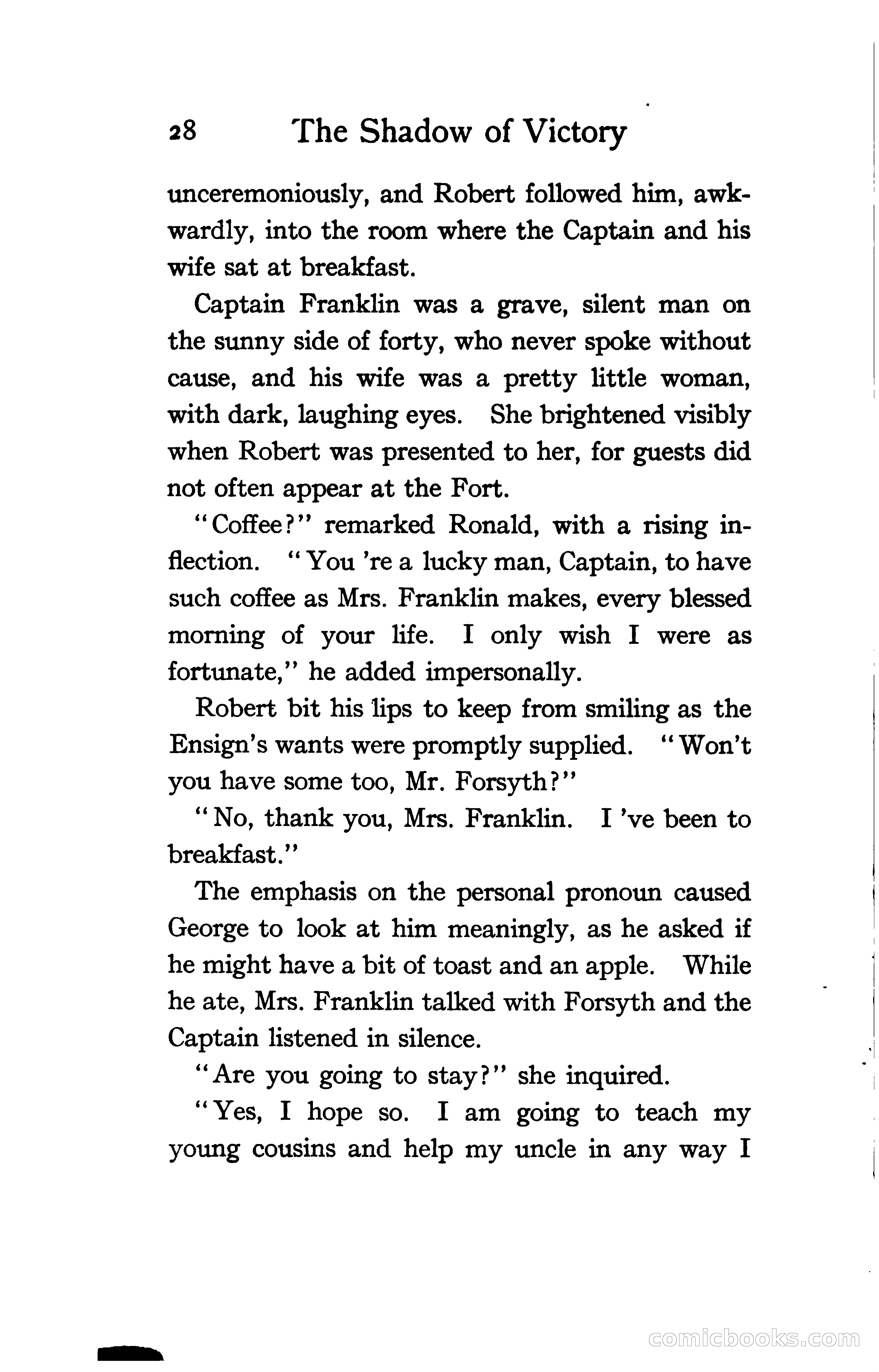 The Shadow of Victory: A Romance of Fort Dearborn — page 47 of 399