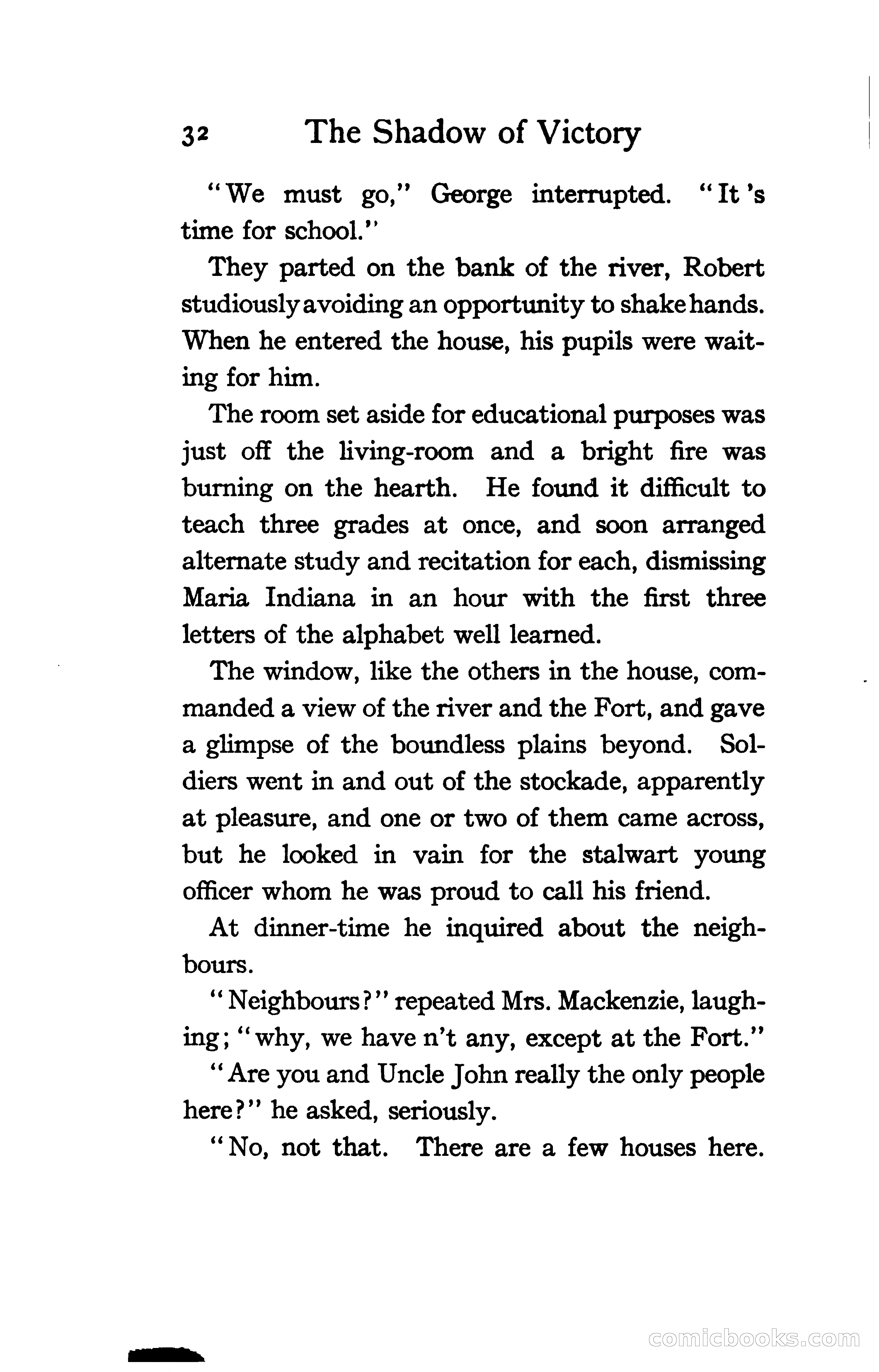 The Shadow of Victory: A Romance of Fort Dearborn — page 51 of 399