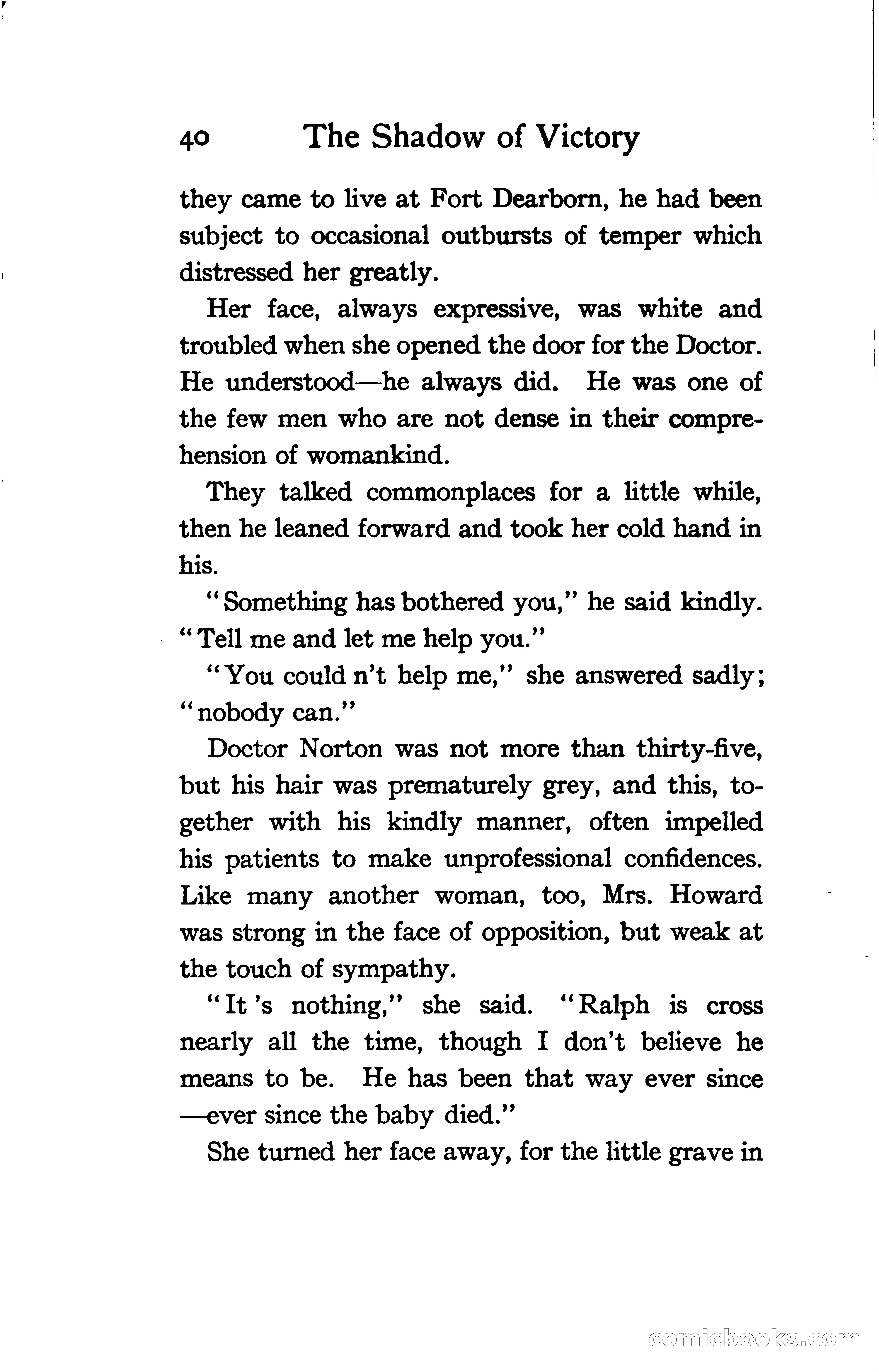 The Shadow of Victory: A Romance of Fort Dearborn — page 59 of 399