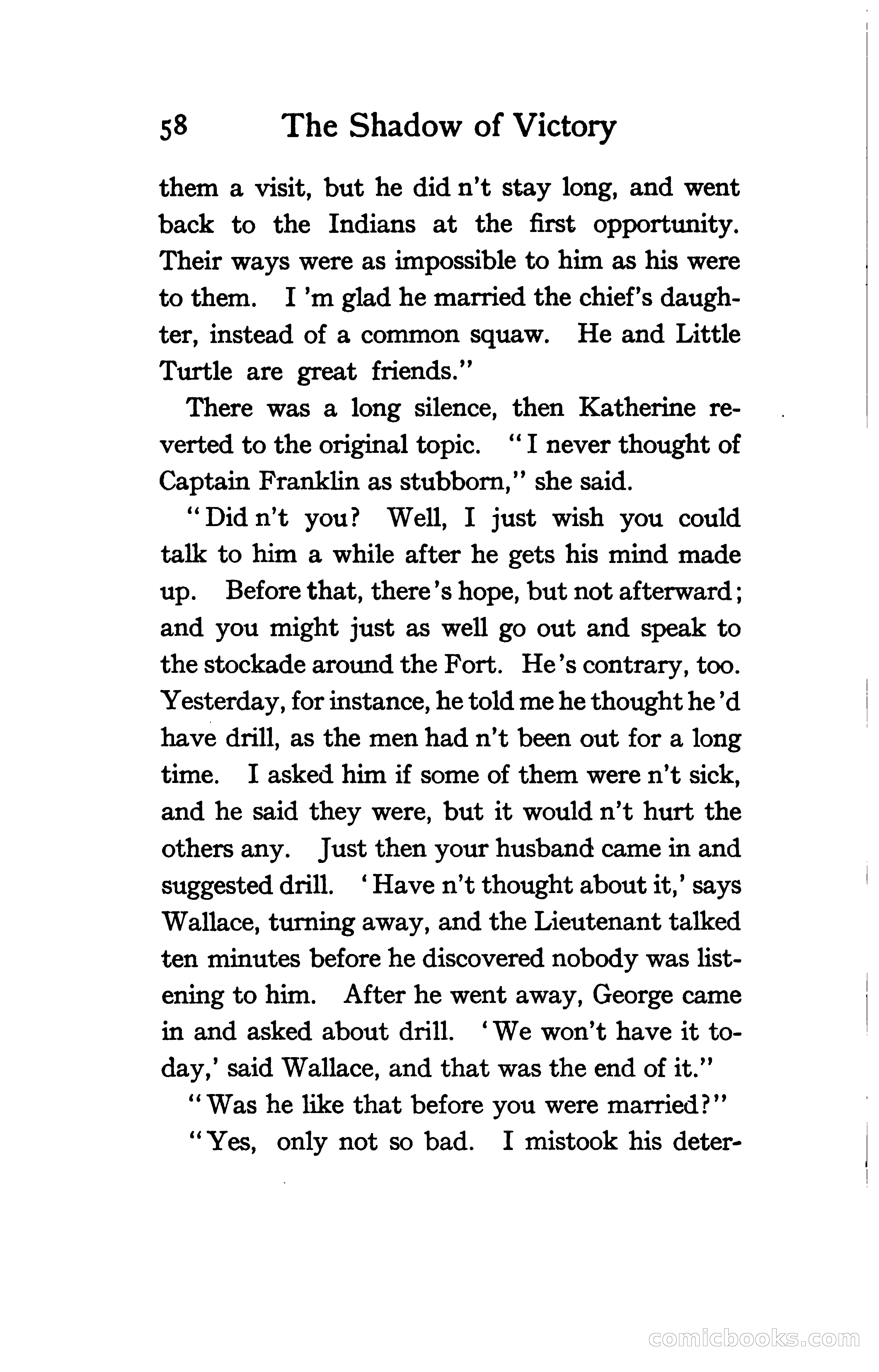 The Shadow of Victory: A Romance of Fort Dearborn — page 77 of 399