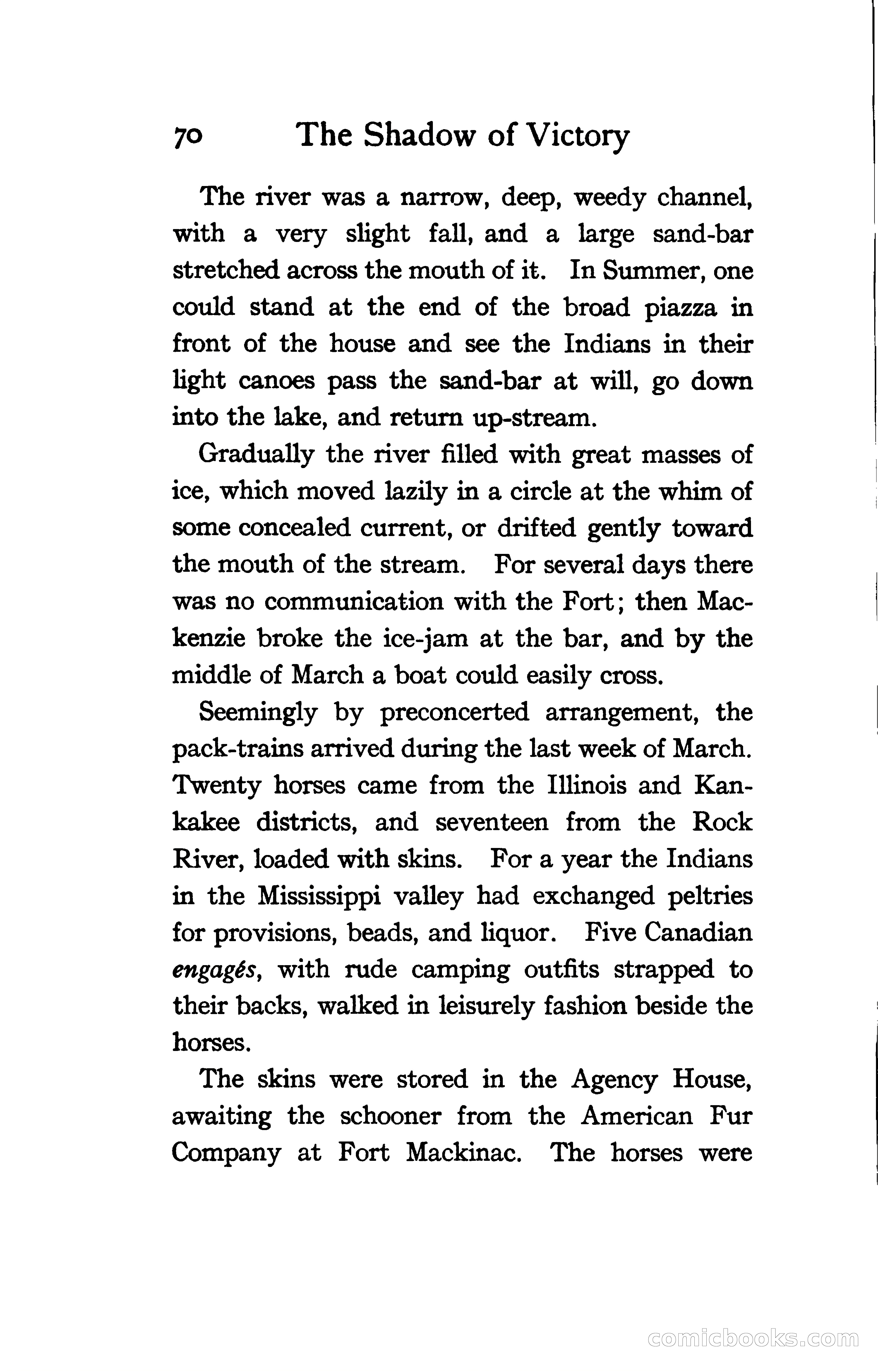 The Shadow of Victory: A Romance of Fort Dearborn — page 89 of 399