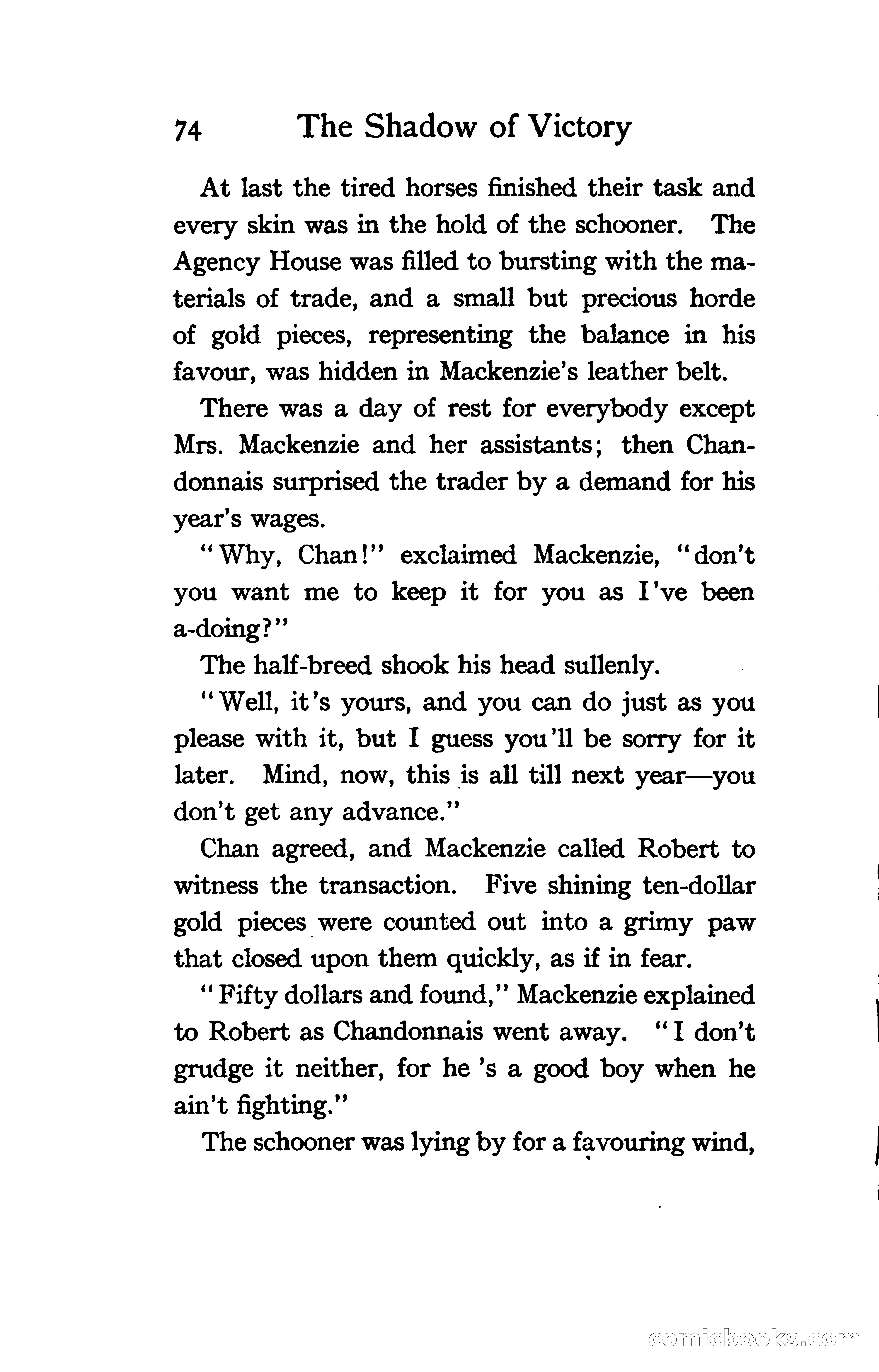 The Shadow of Victory: A Romance of Fort Dearborn — page 93 of 399