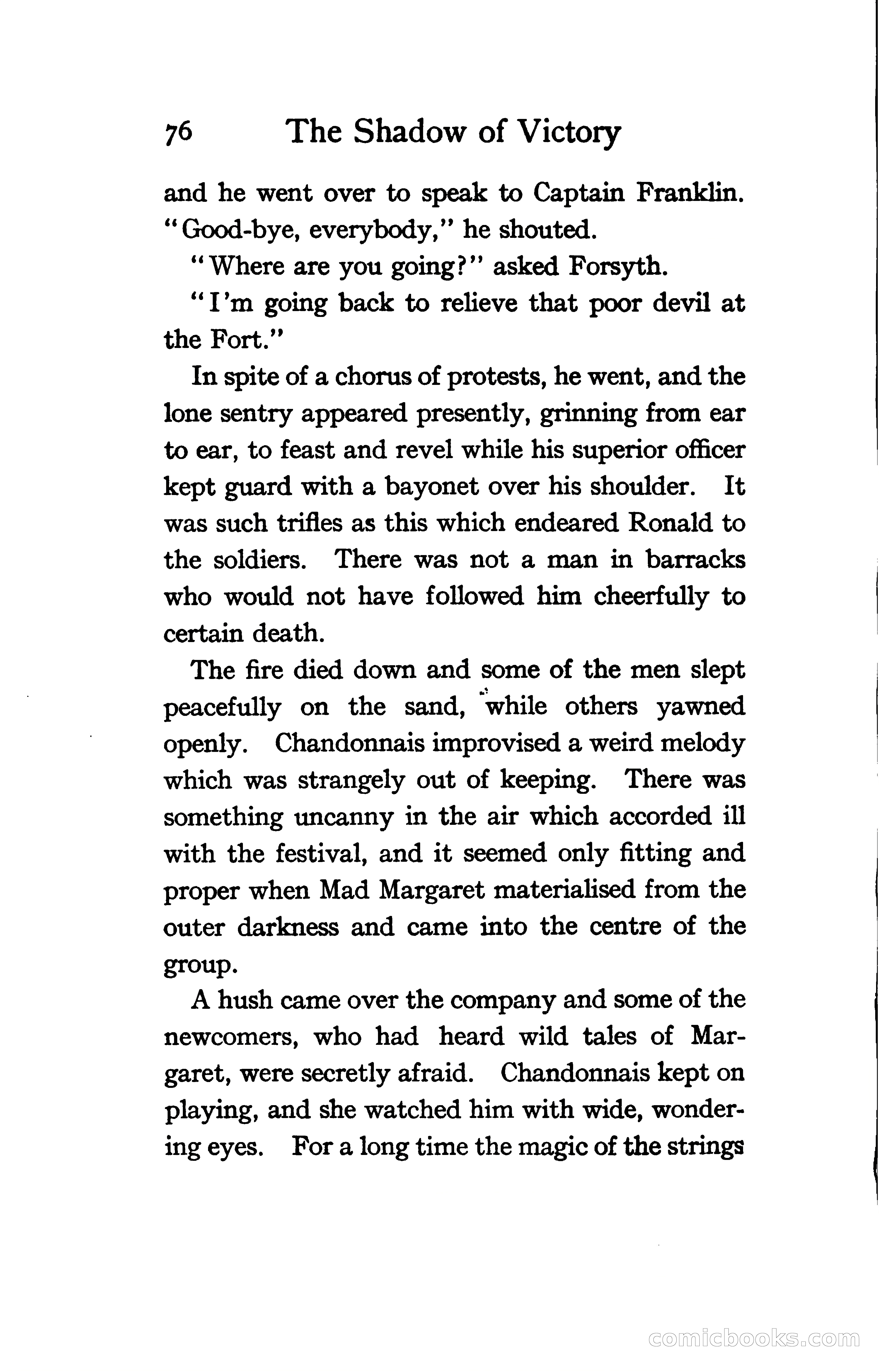 The Shadow of Victory: A Romance of Fort Dearborn — page 95 of 399