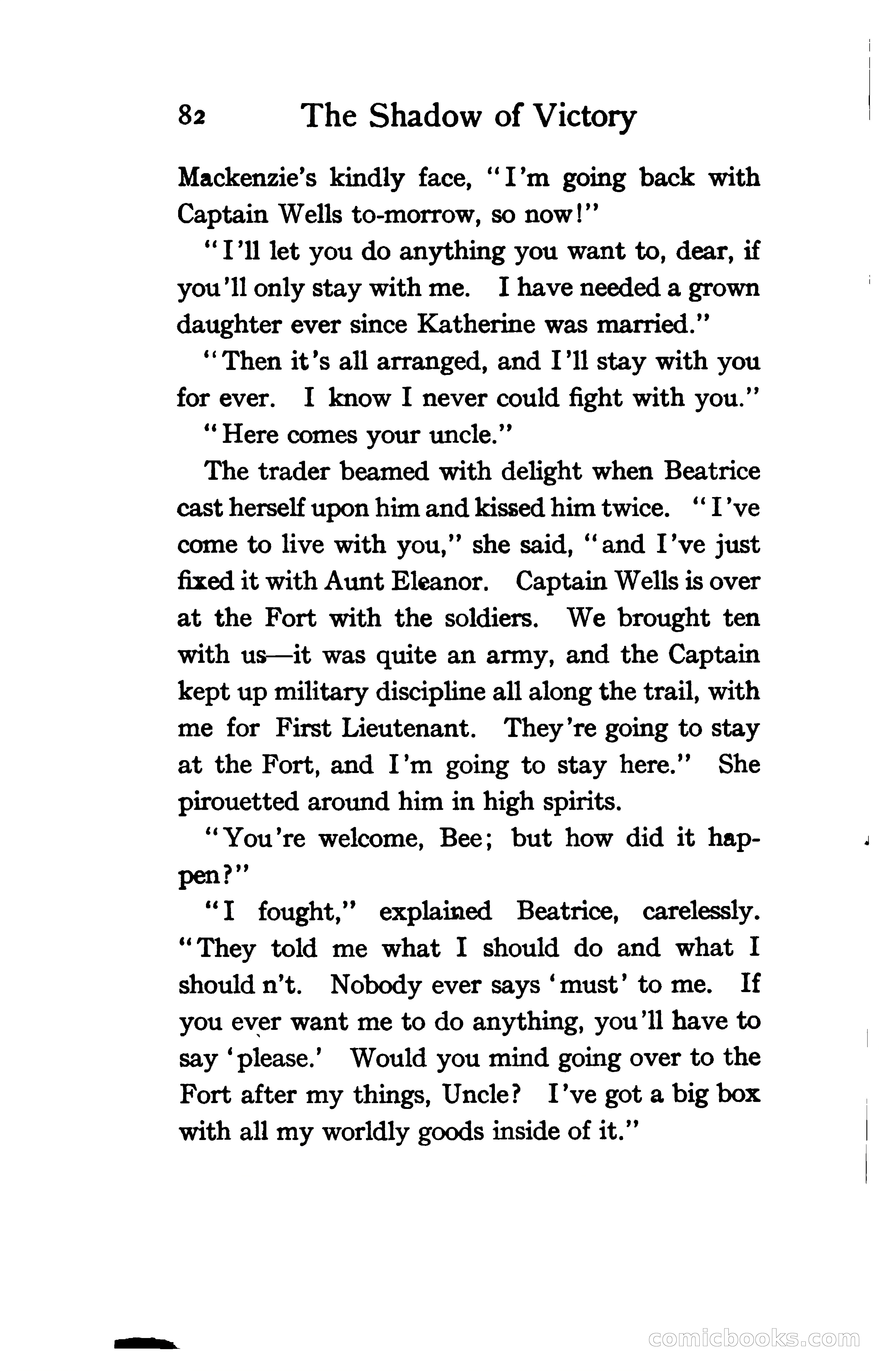 The Shadow of Victory: A Romance of Fort Dearborn — page 101 of 399