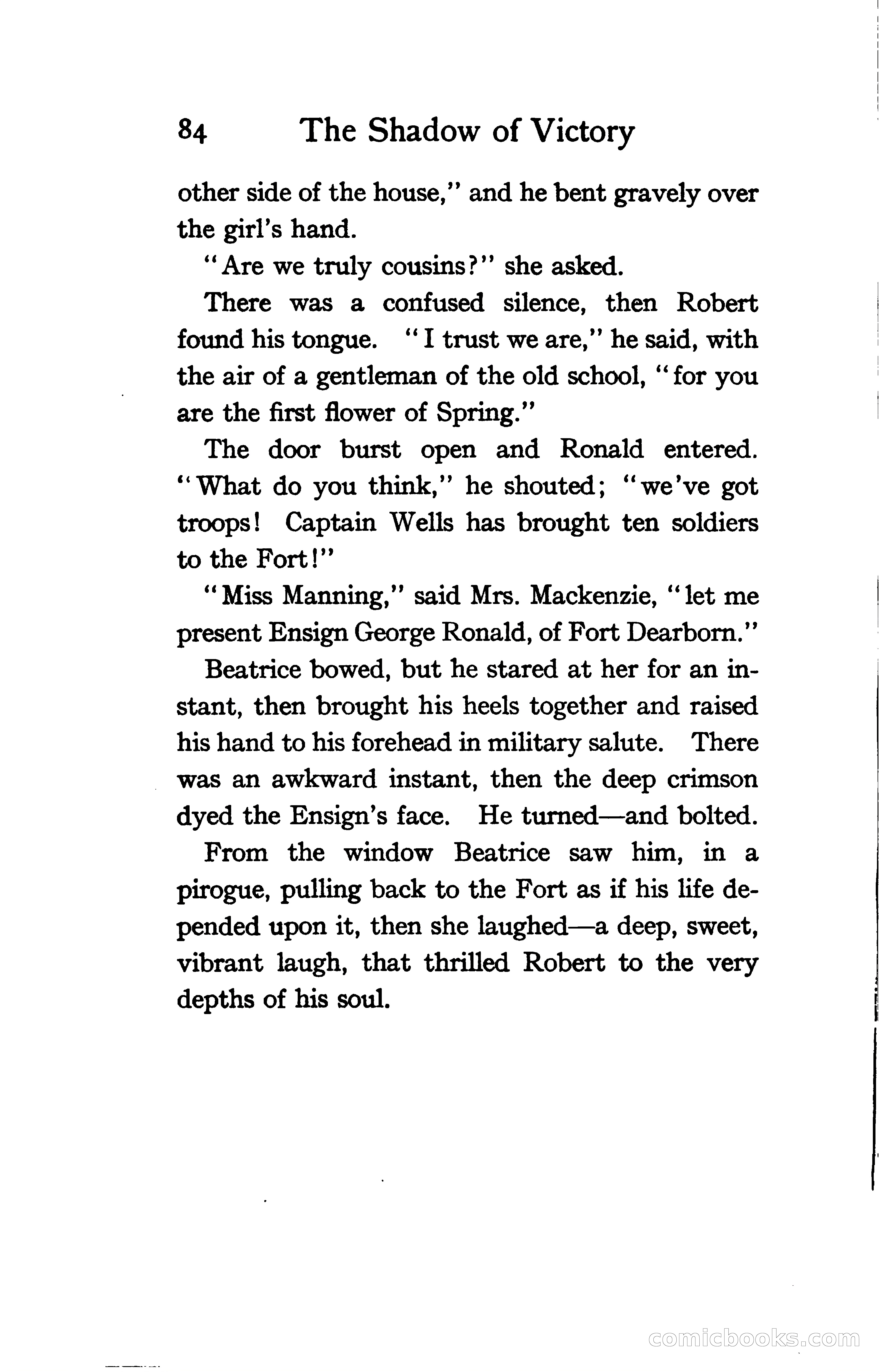 The Shadow of Victory: A Romance of Fort Dearborn — page 103 of 399