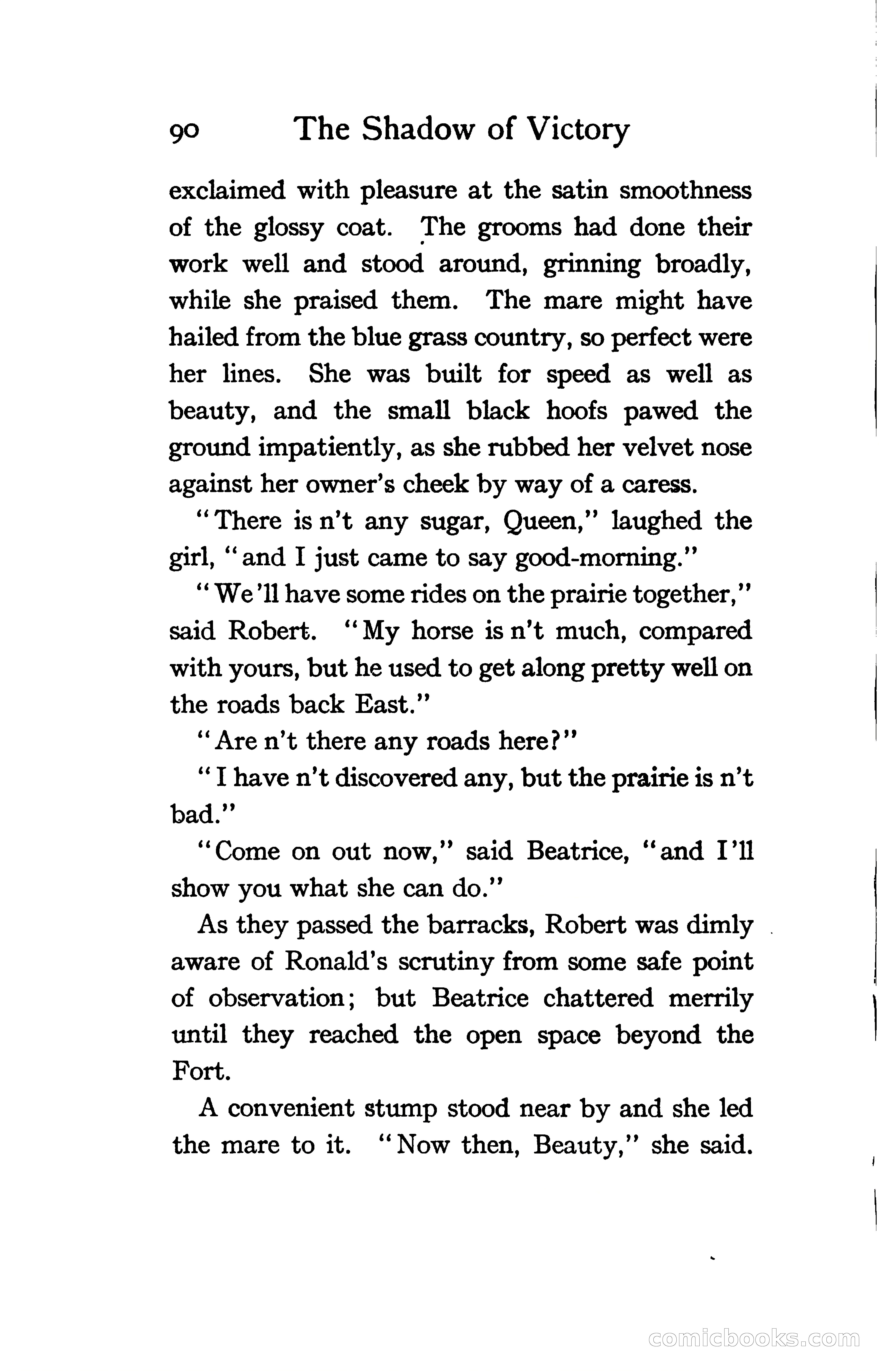 The Shadow of Victory: A Romance of Fort Dearborn — page 109 of 399